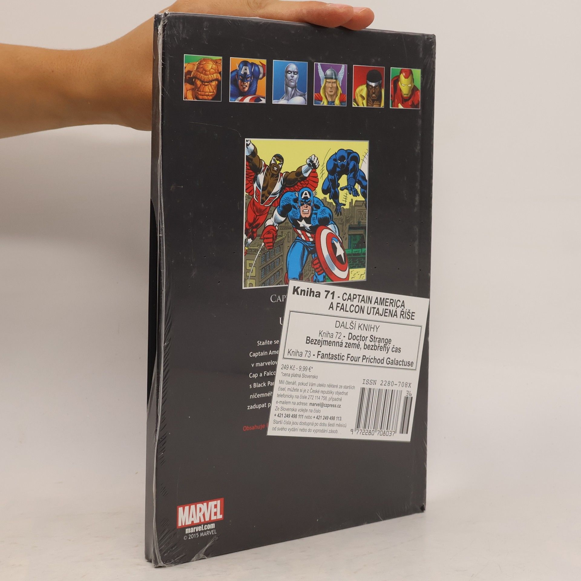 Auteurscollectief Ultimátní komiksový komplet Marvel 112. Captain America a Falcon. Utajená říše