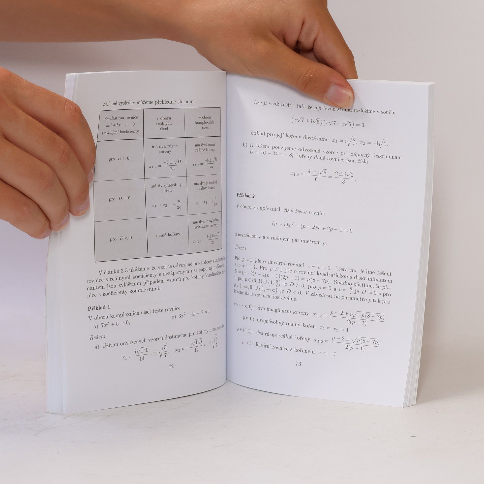 Emil Calda Matematika pro gymnázia : komplexní čísla