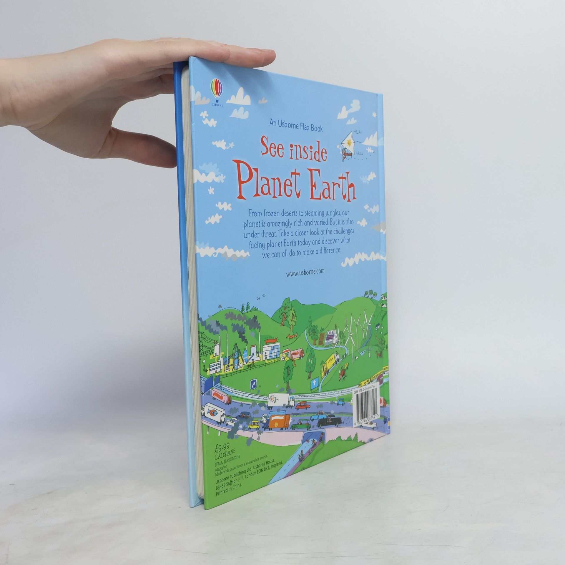 Katie Daynes An Usborne flap book see inside planet Earth : with over 80 flaps to lift