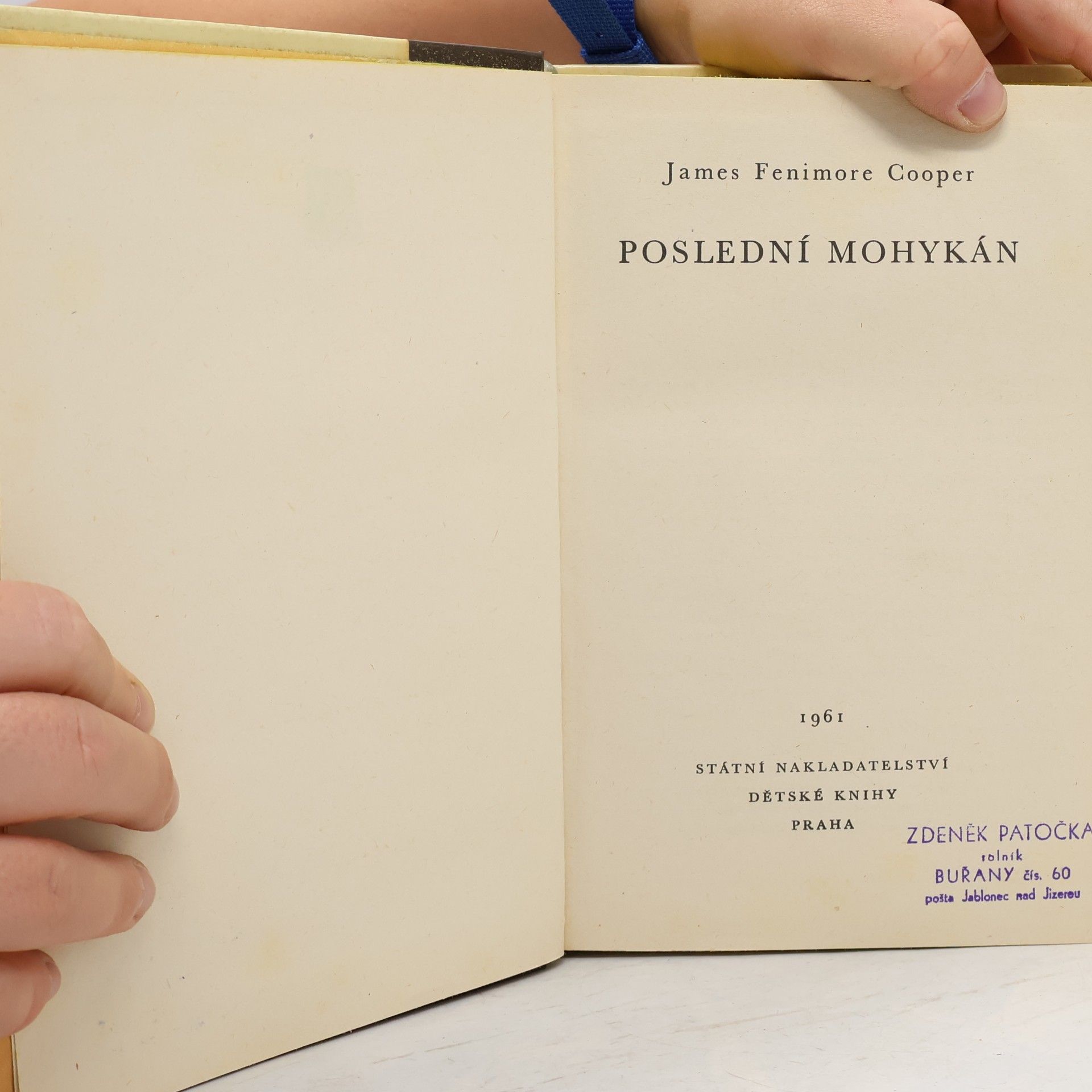 James Fenimore Cooper Poslední mohykán