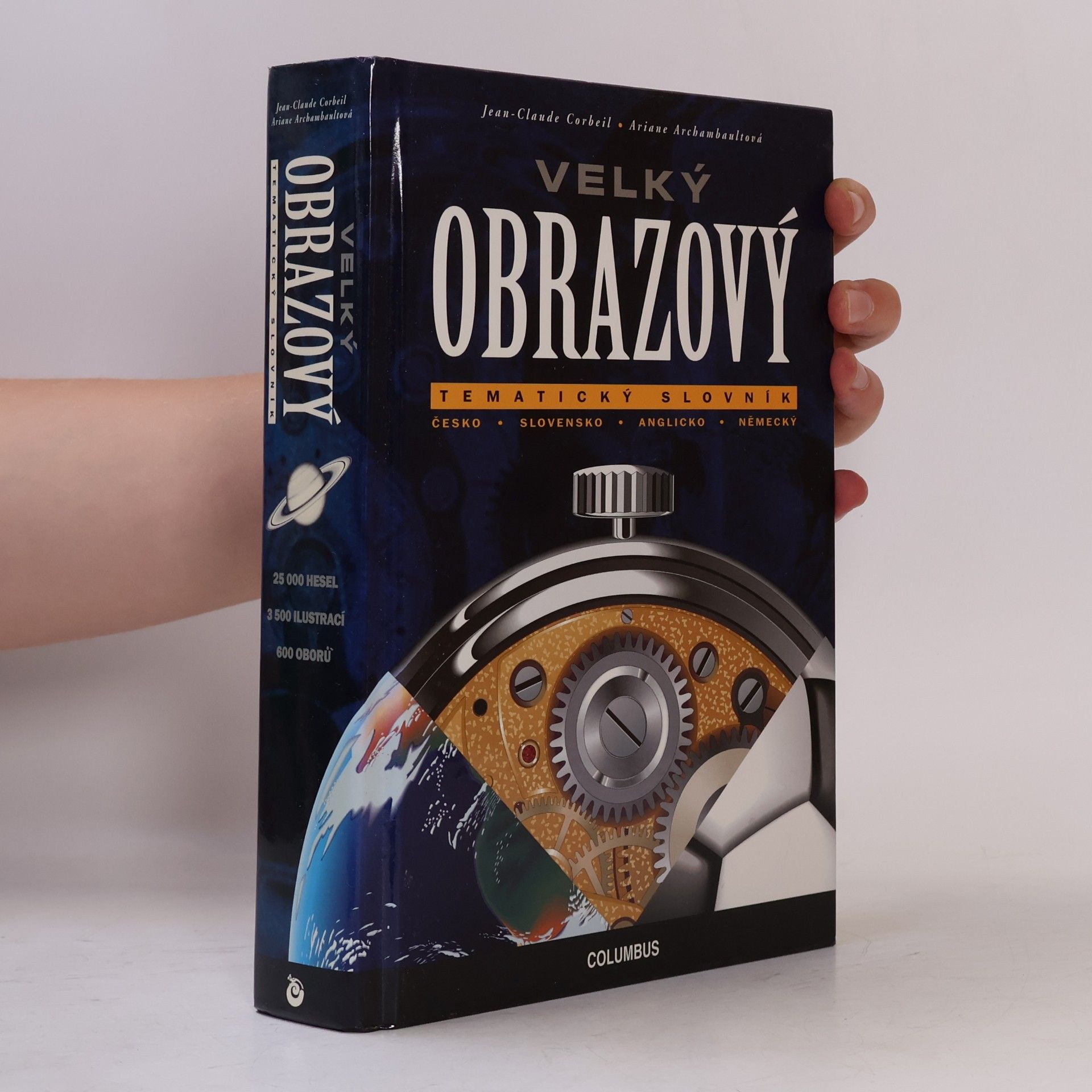 Velký obrazový tematický slovník : česko-slovensko-anglicko-německý