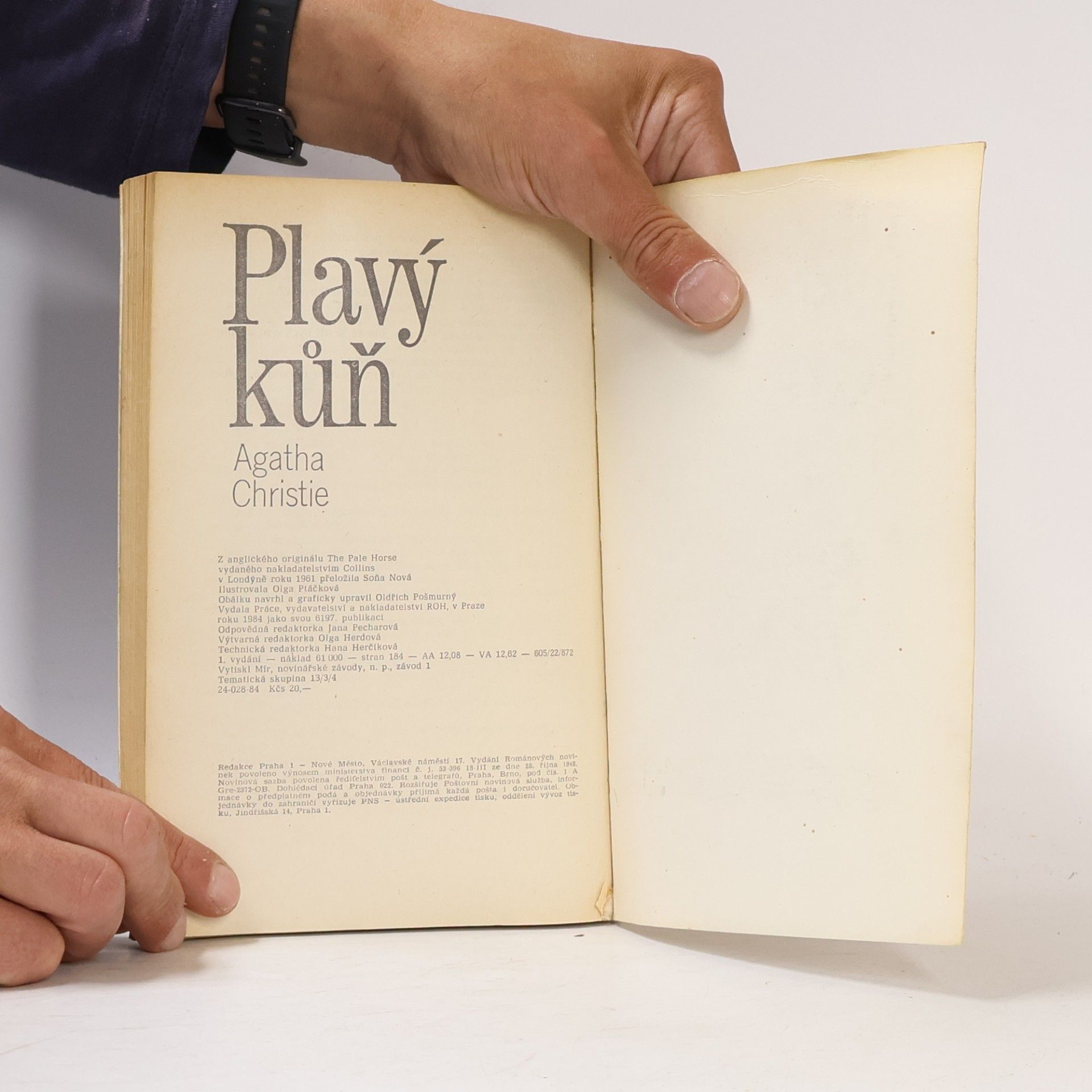 Agatha Christie Plavý kůň