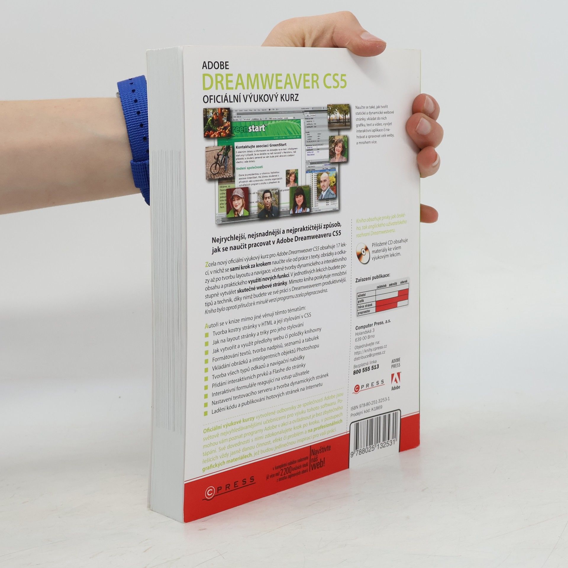 Kolektiv autorů Adobe Dreamweaver CS5. Oficiální výukový kurz