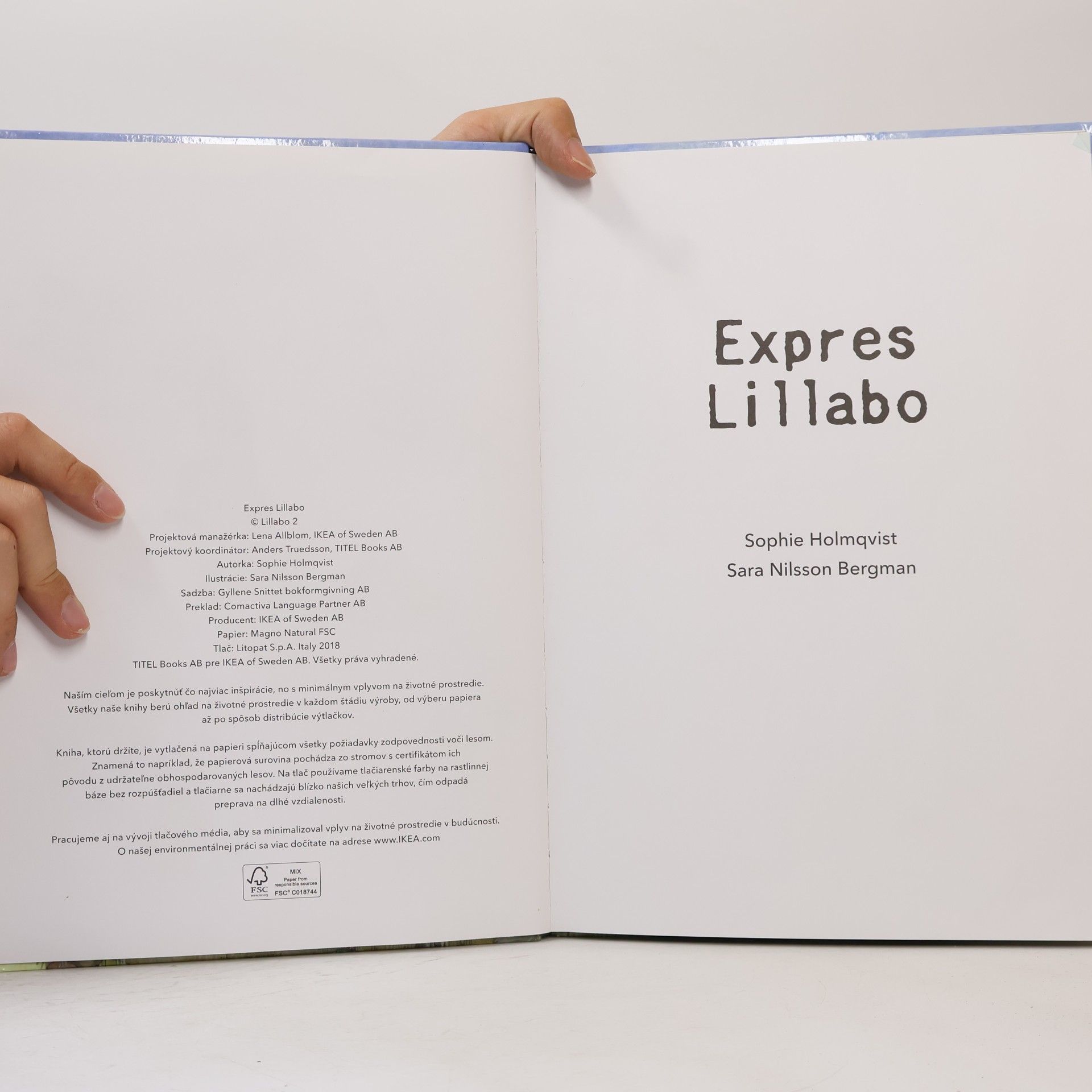 Sophie Holmqvist Express Lillabo
