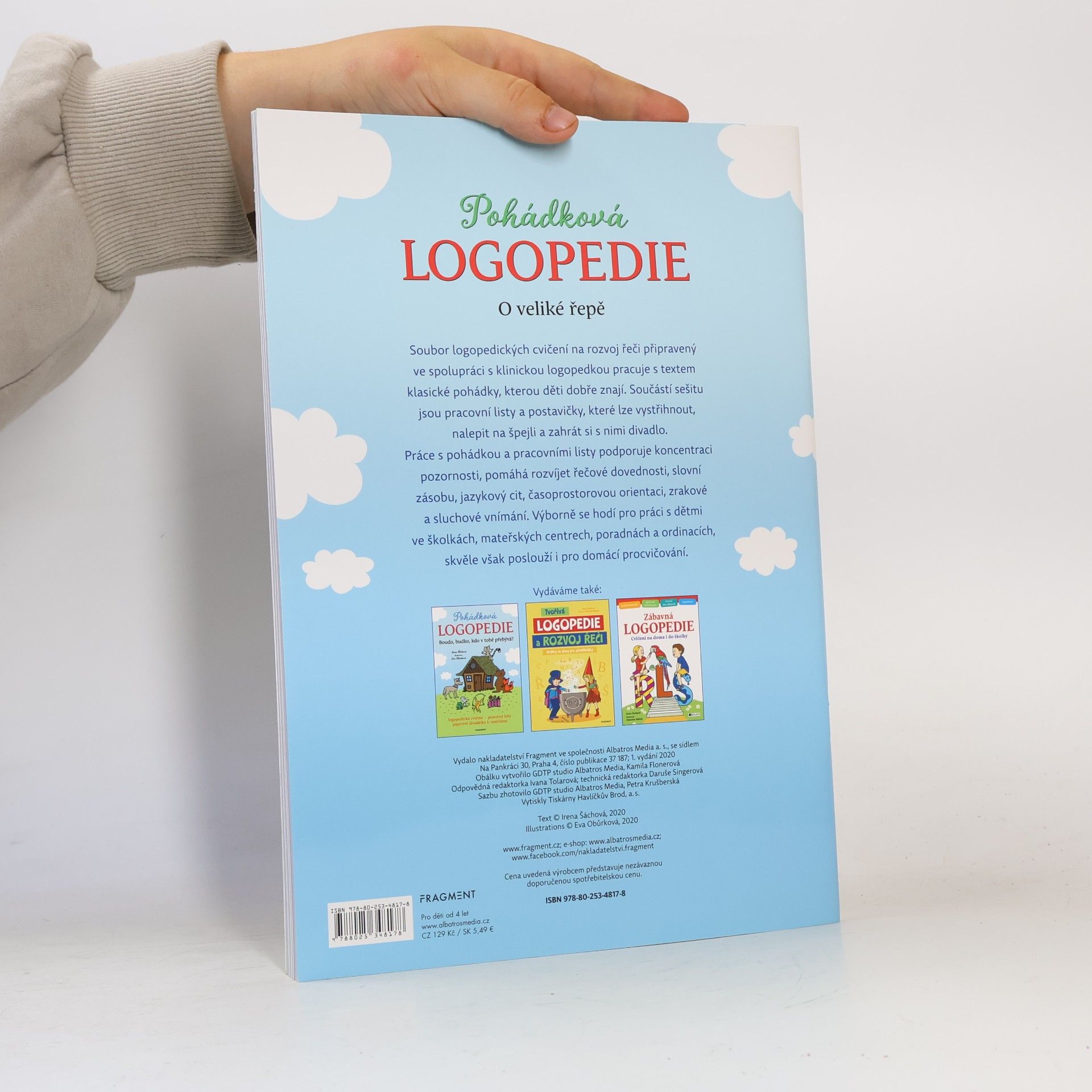 Irena Šáchová Pohádková logopedie : O veliké řepě
