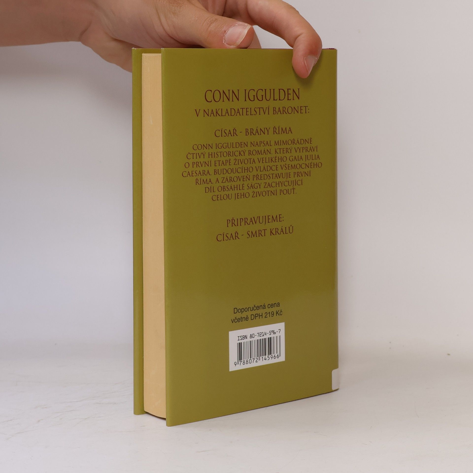 Conn Iggulden Císař. Brány Říma