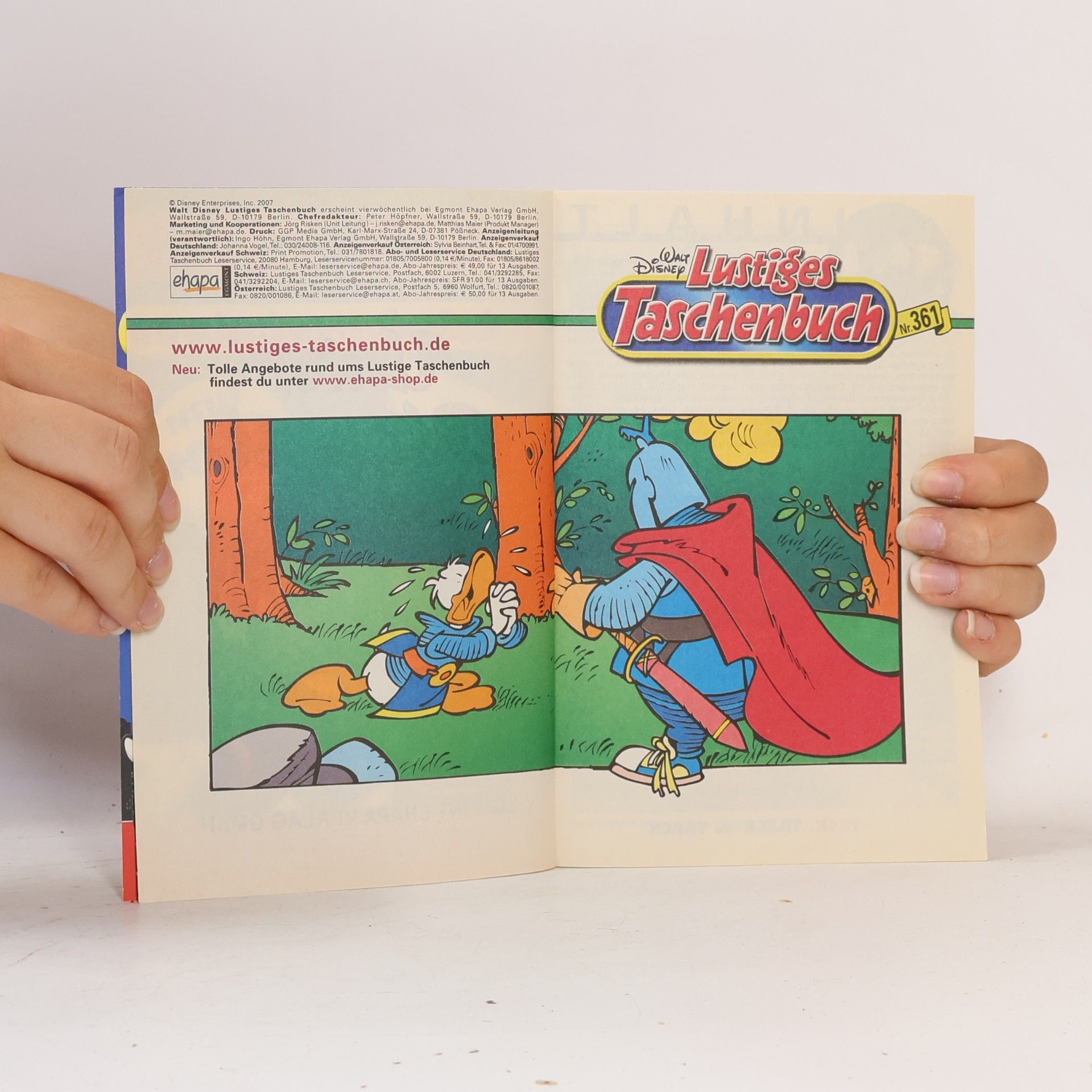 Walt Disney Lustiges Taschenbuch 361. Unter Rittern!