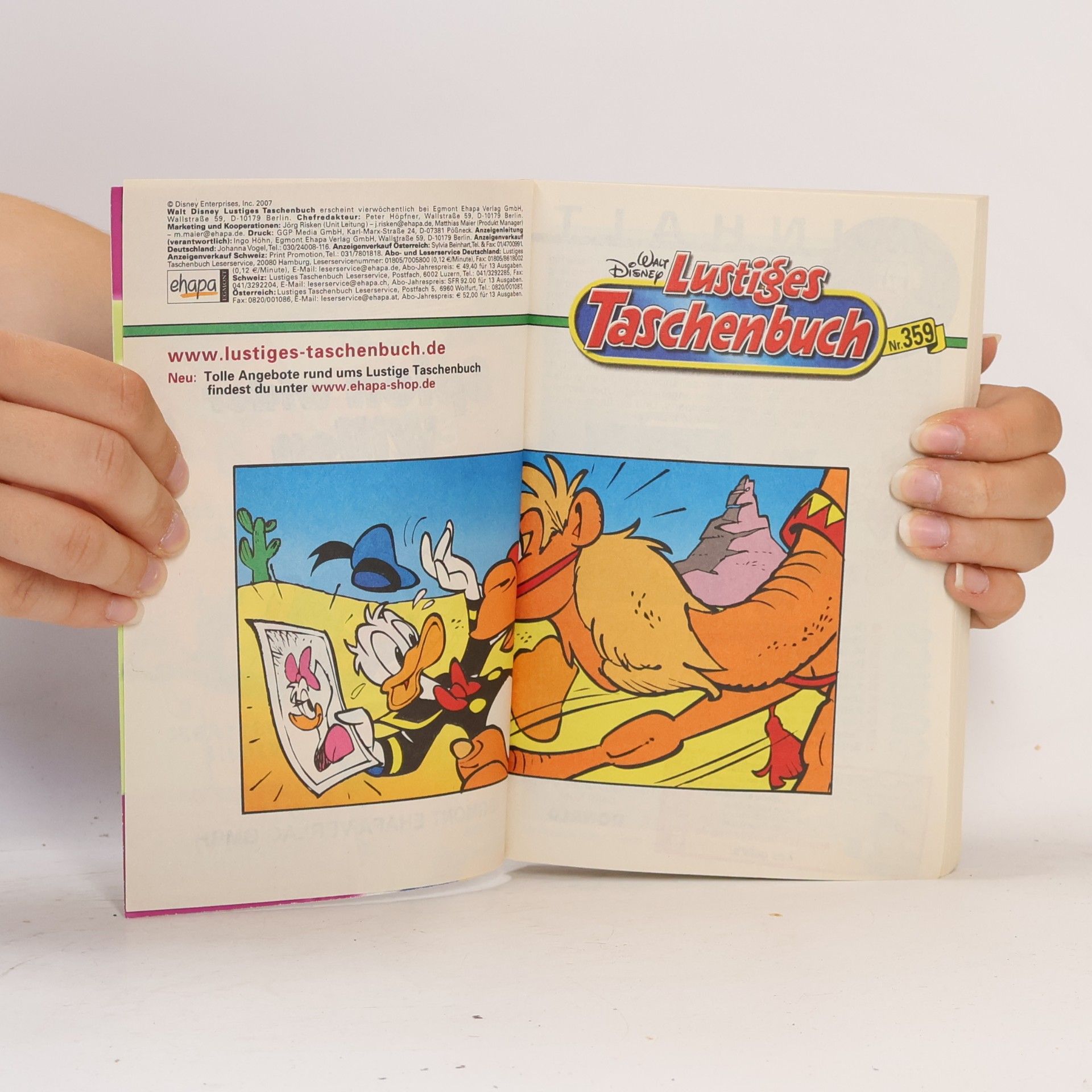 Walt Disney Lustiges Taschenbuch 359. Spion wider Willen