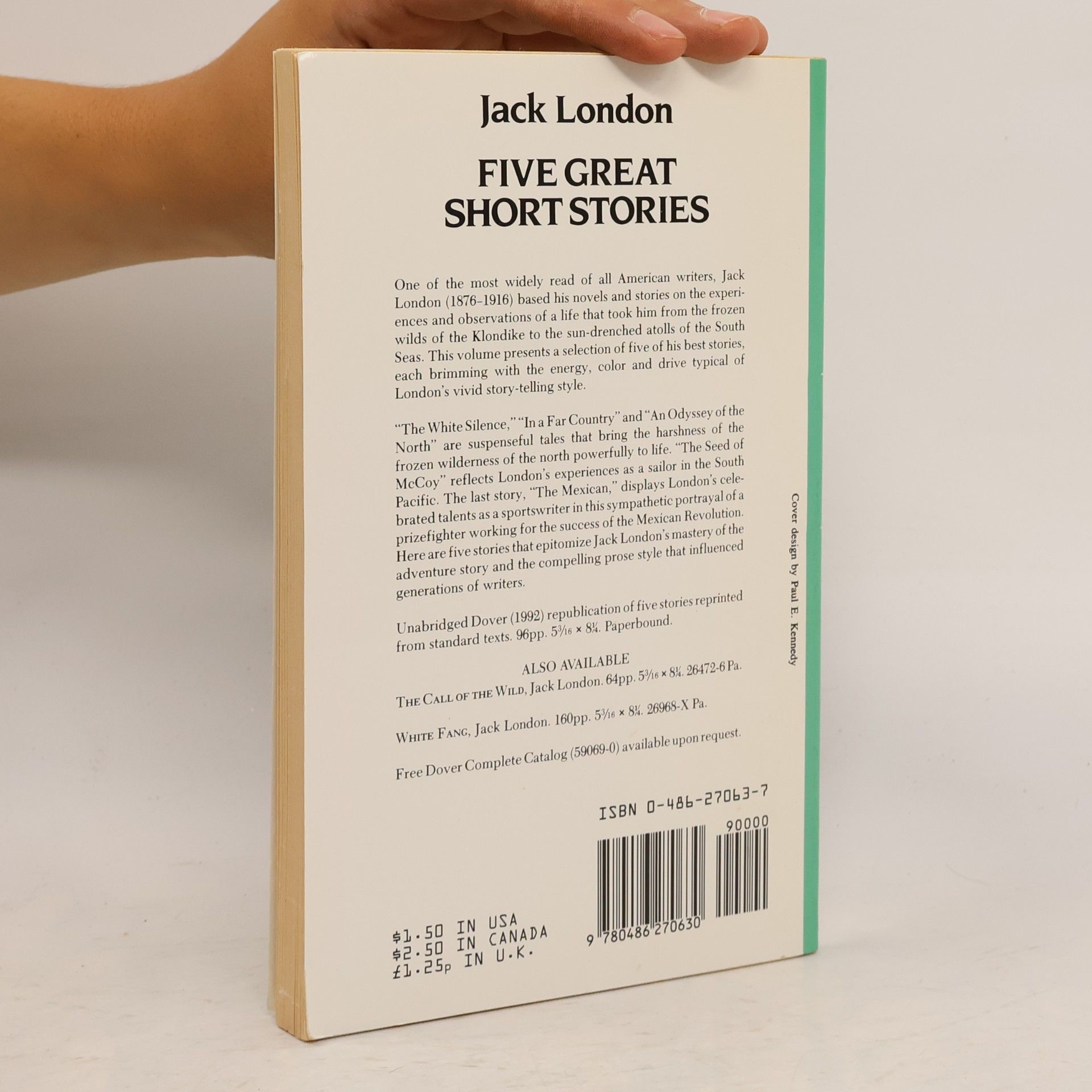 Jack London Five great short stories