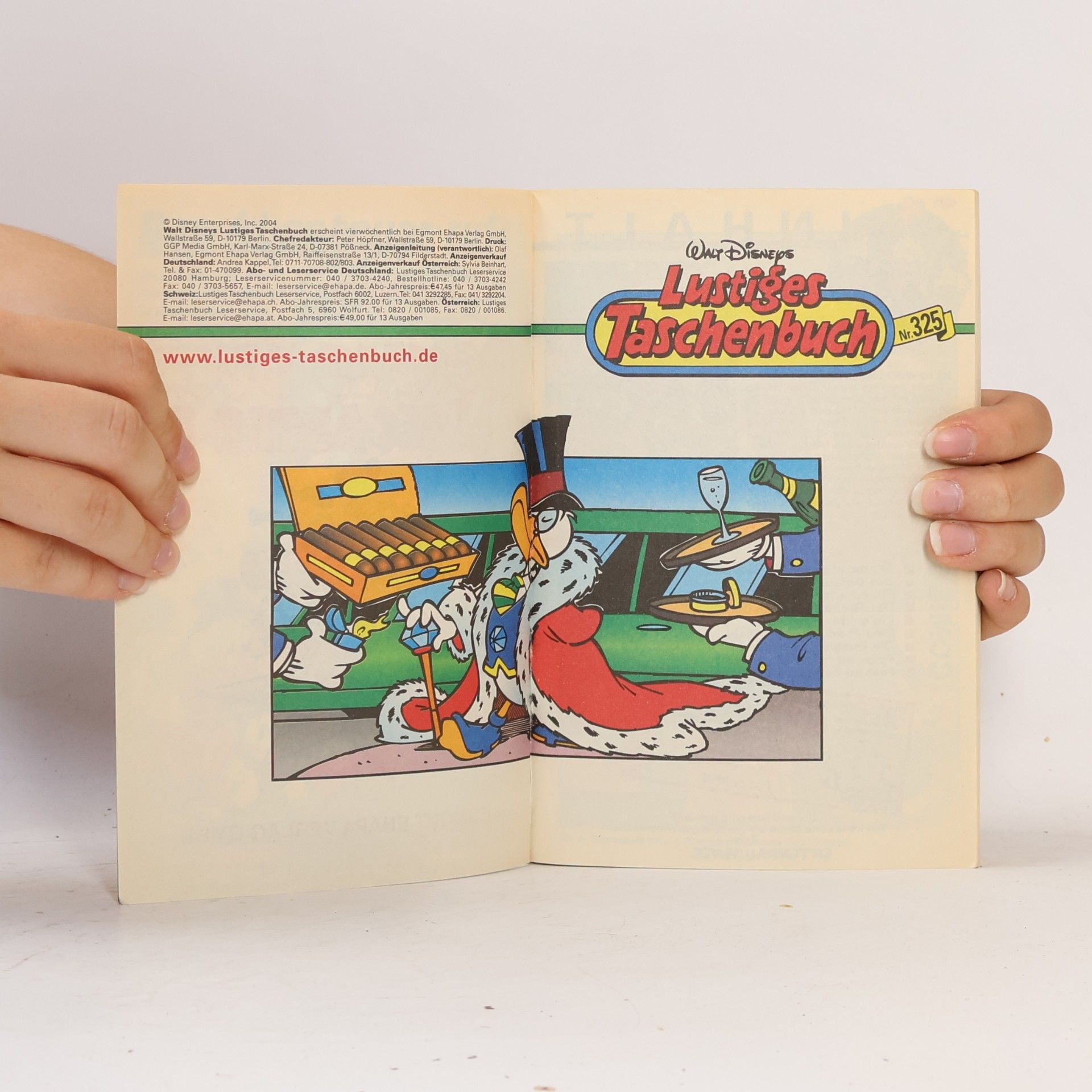 Walt Disney Lustiges Taschenbuch 325. Donald Duck - Megastar!