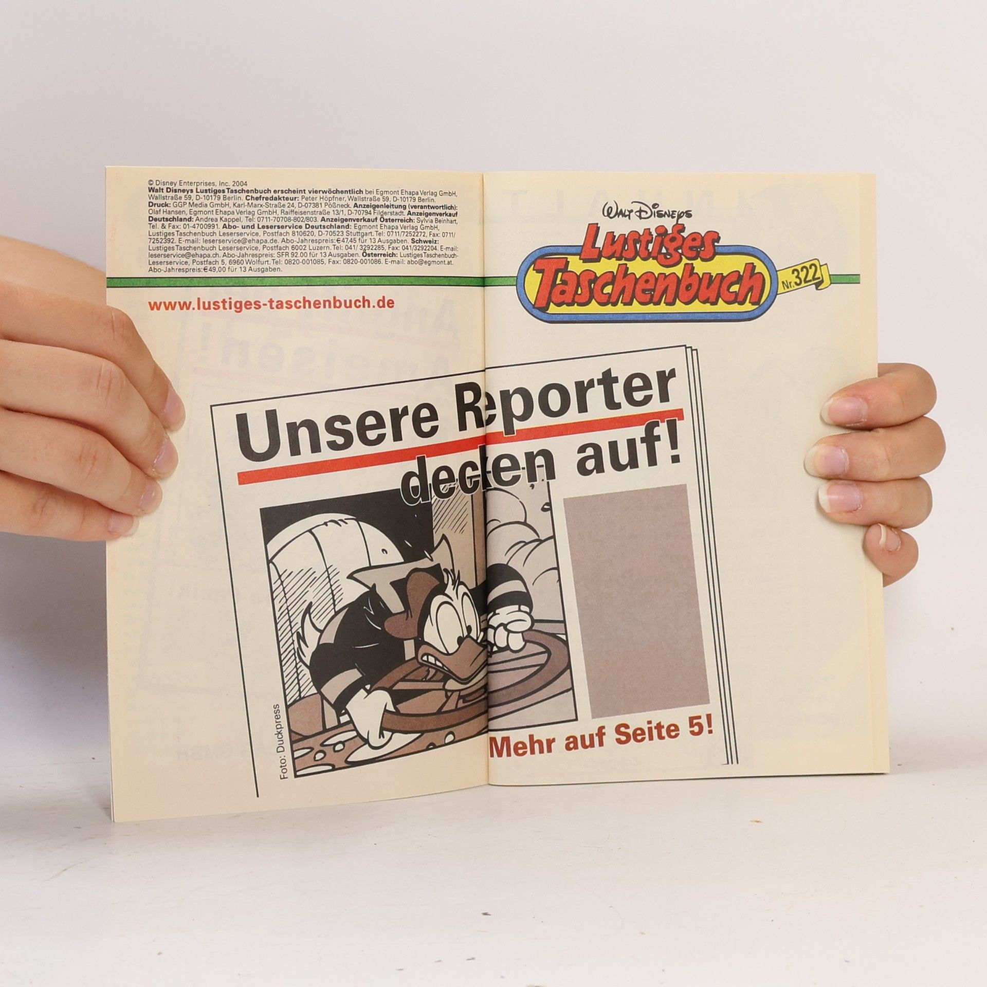 Walt Disney Lustiges Taschenbuch 322. Angriff der Ameisen