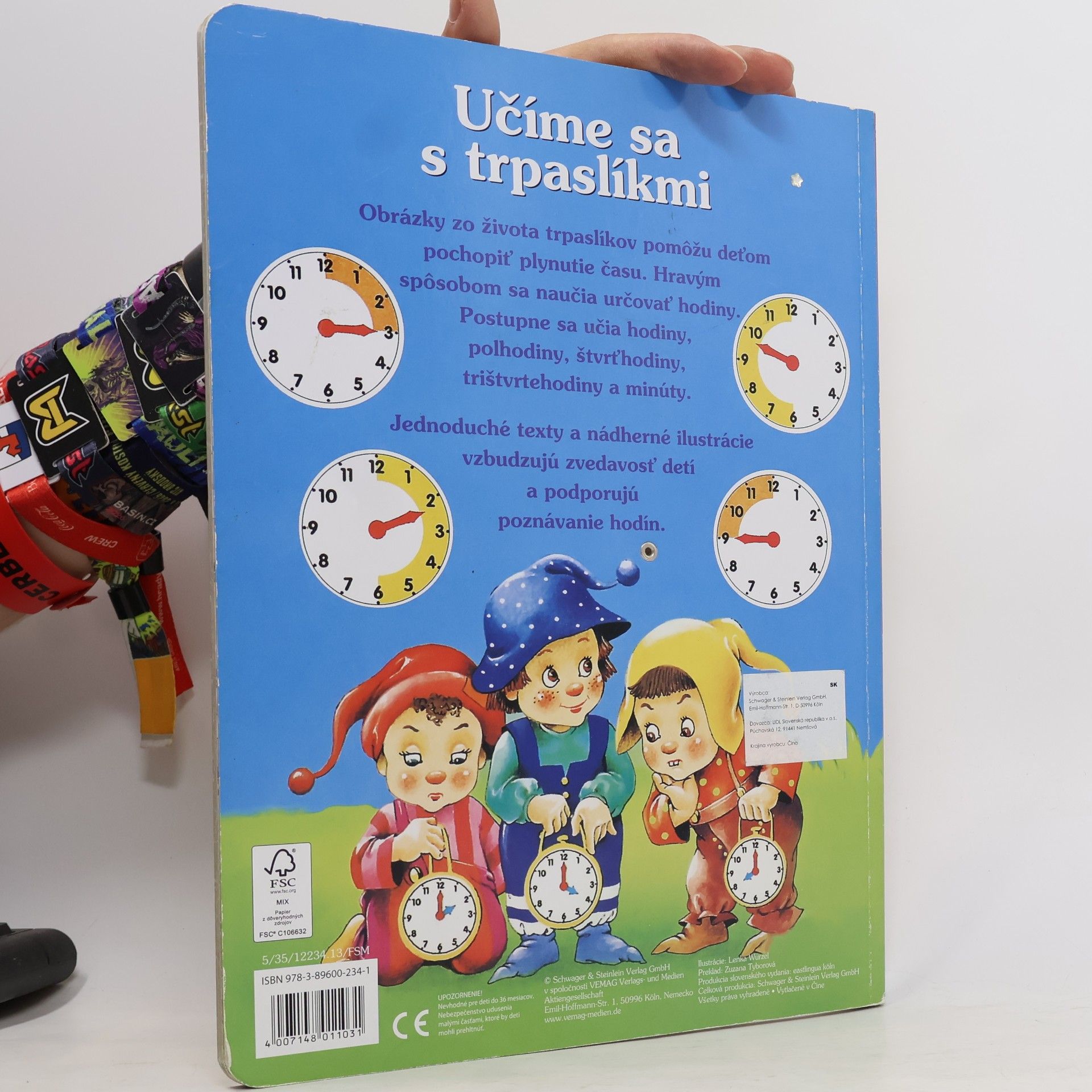 Lenka Wurzel Veľká obrázková cvičebnica. Koľko je hodín?