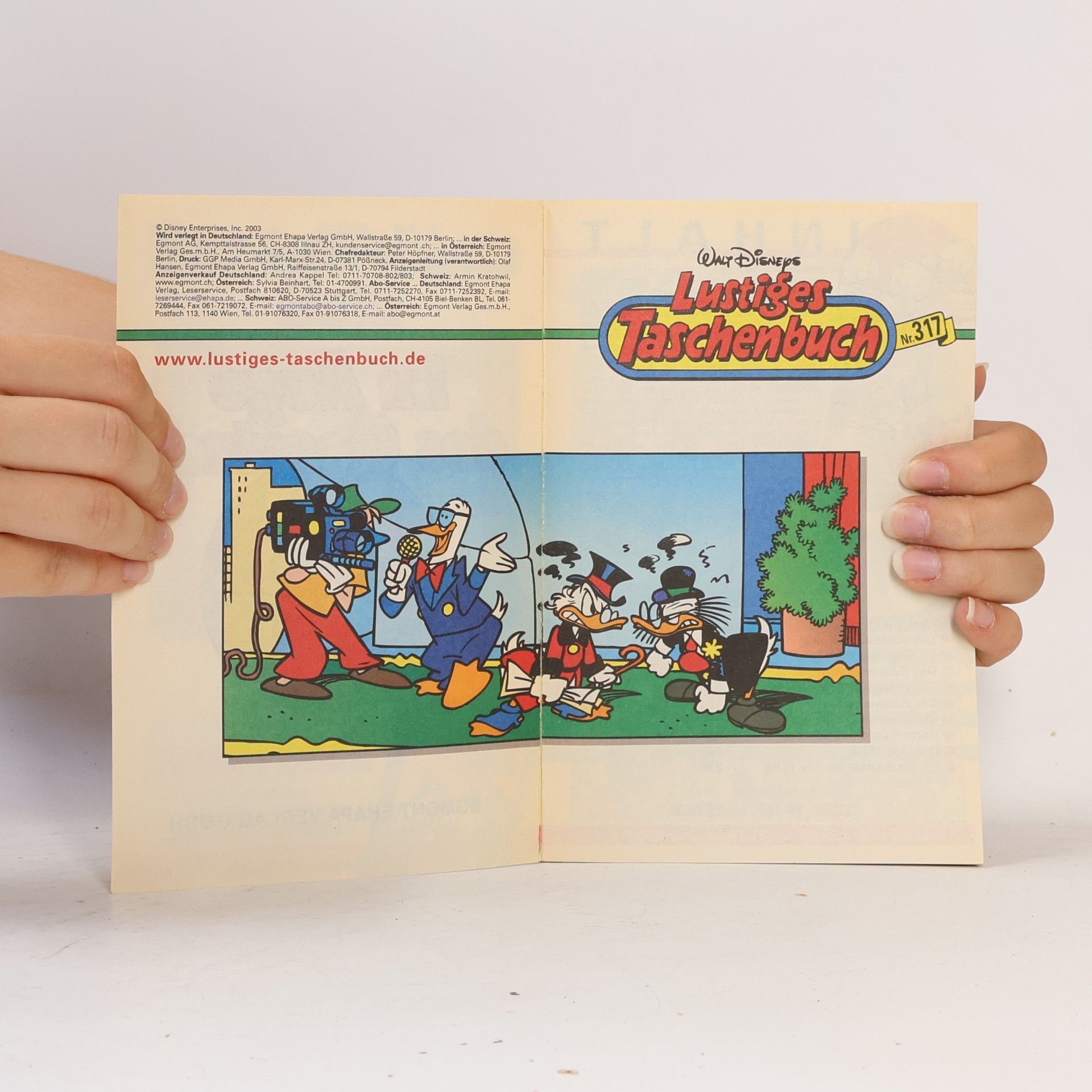 Walt Disney Lustiges Taschenbuch 317. Im Auge des Gesetzes