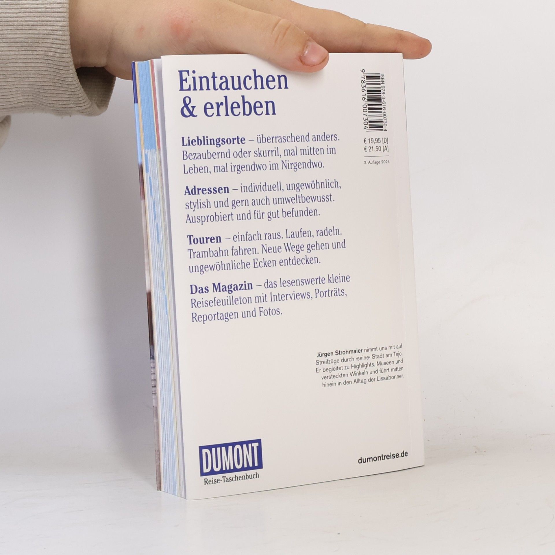 Jürgen Strohmaier DuMont Reise-Taschenbuch Lissabon