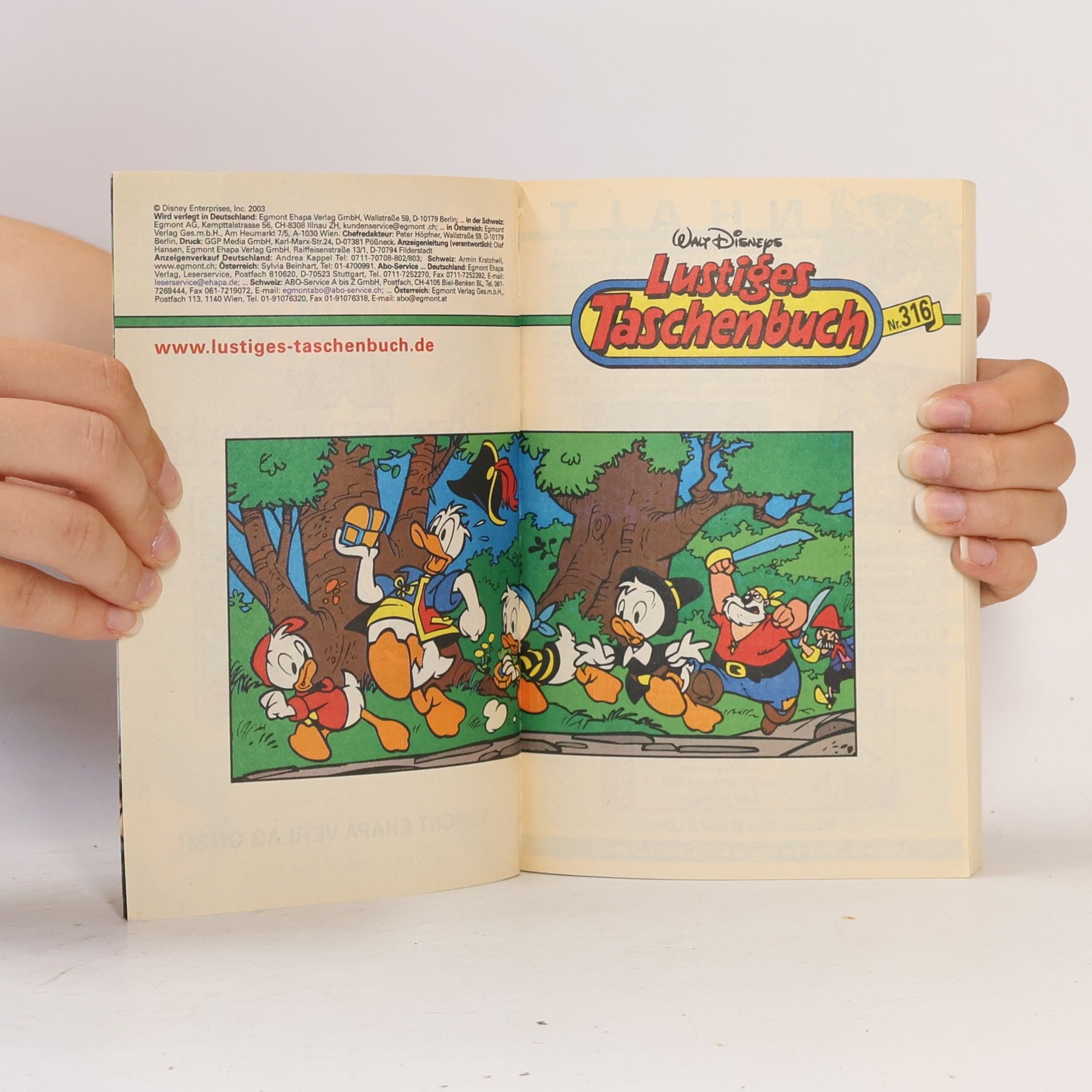 Walt Disney Lustiges Taschenbuch 316. Der Piratenschatz