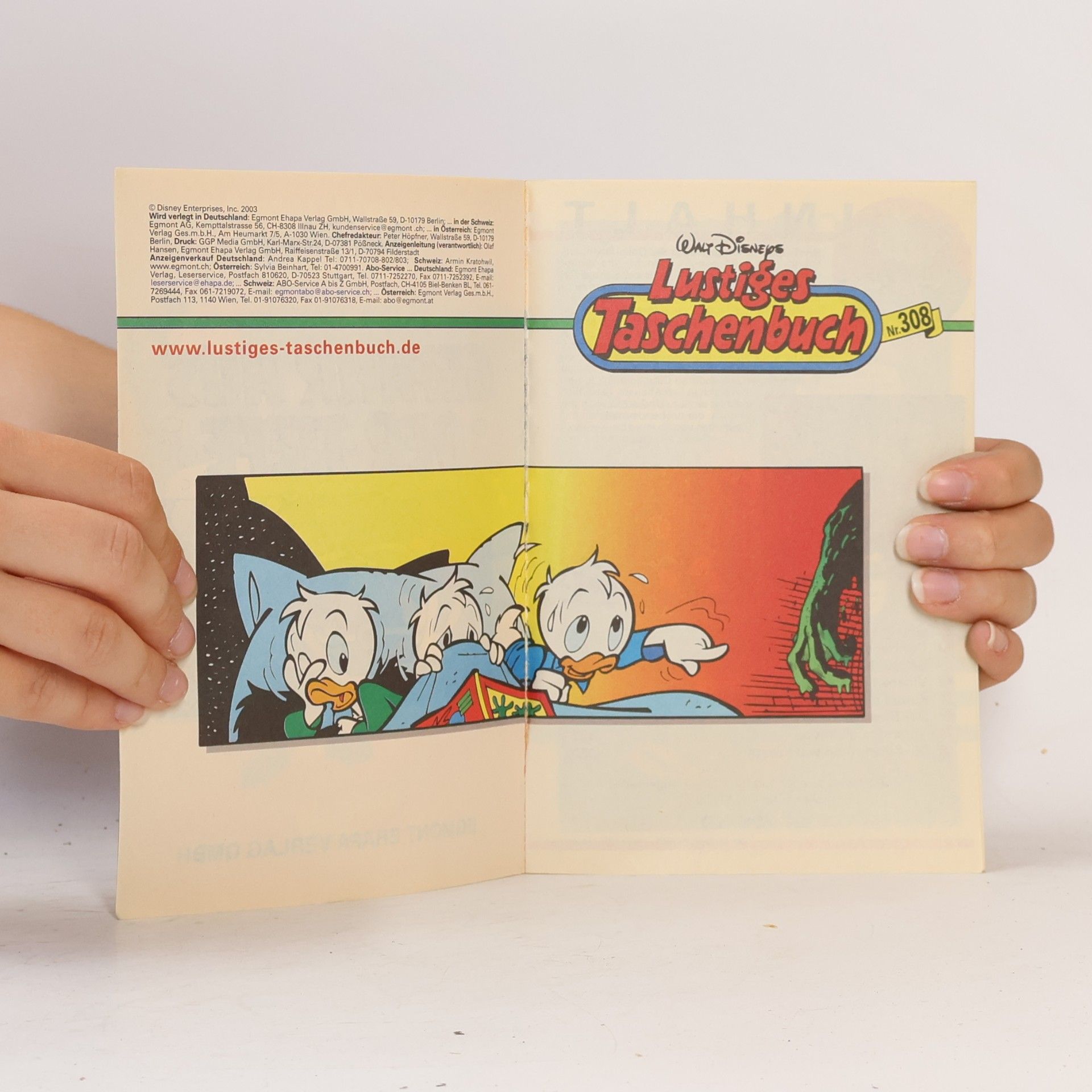 Walt Disney Lustiges Taschenbuch 308. Gefahr aus der Tiefe