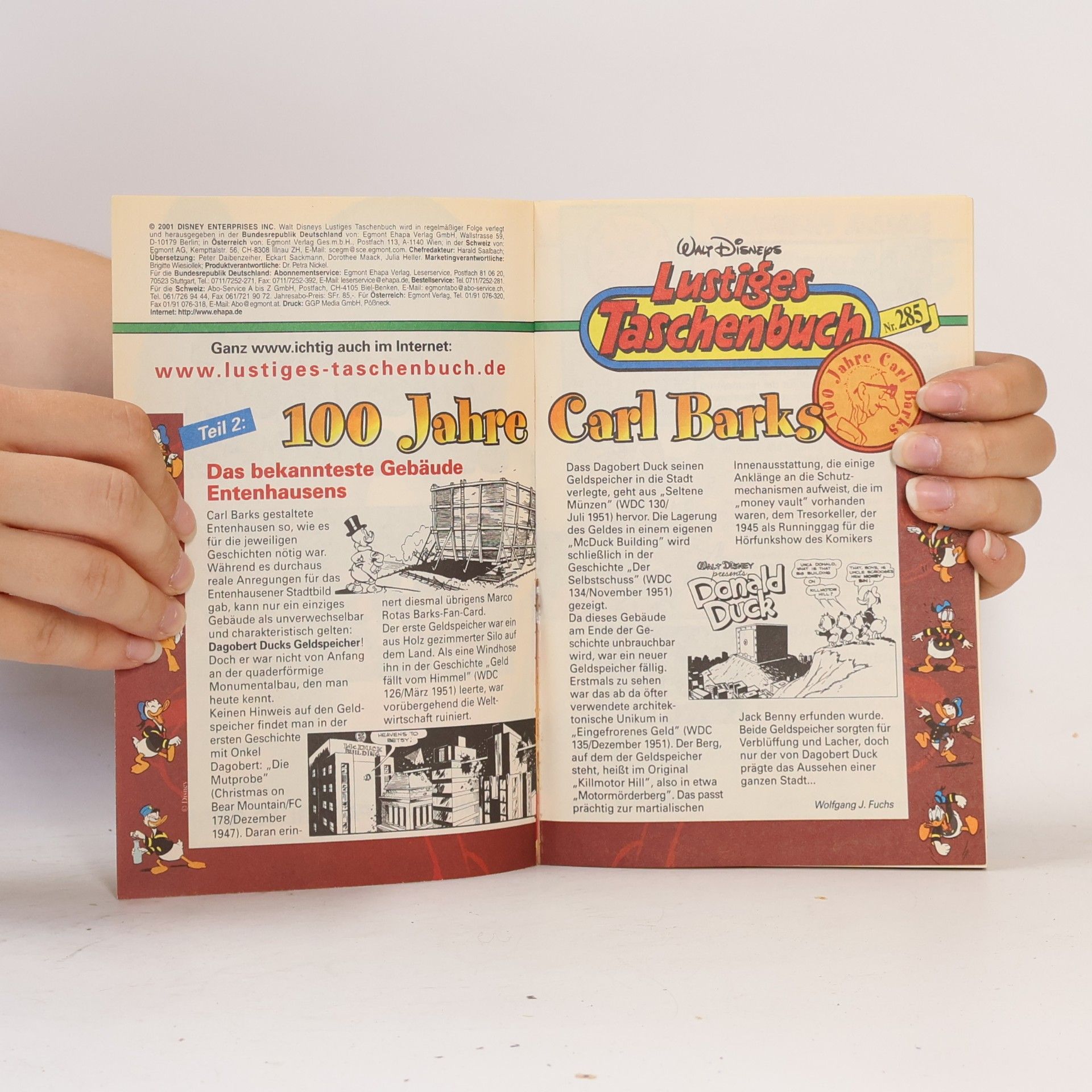 Walt Disney Lustiges Taschenbuch 285