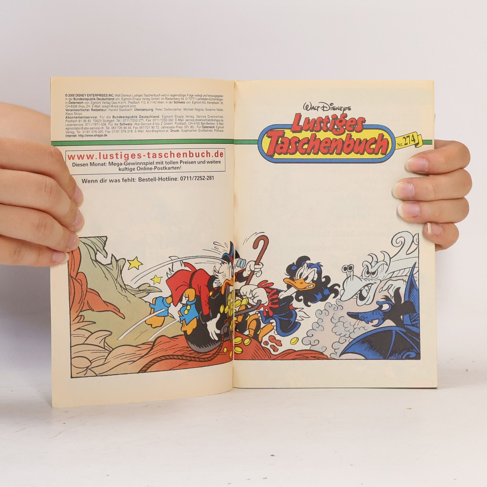 Walt Disney Lustiges Taschenbuch Nr. 274. im Fussballfieber