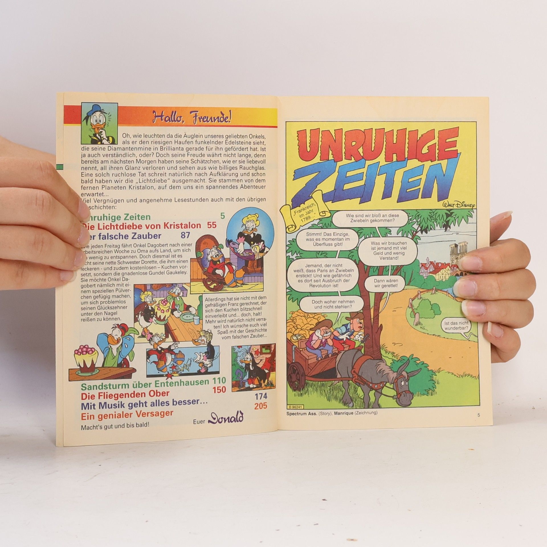 Walt Disney Lustiges Taschenbuch 269. Die Lichtdiebe von Kristalon