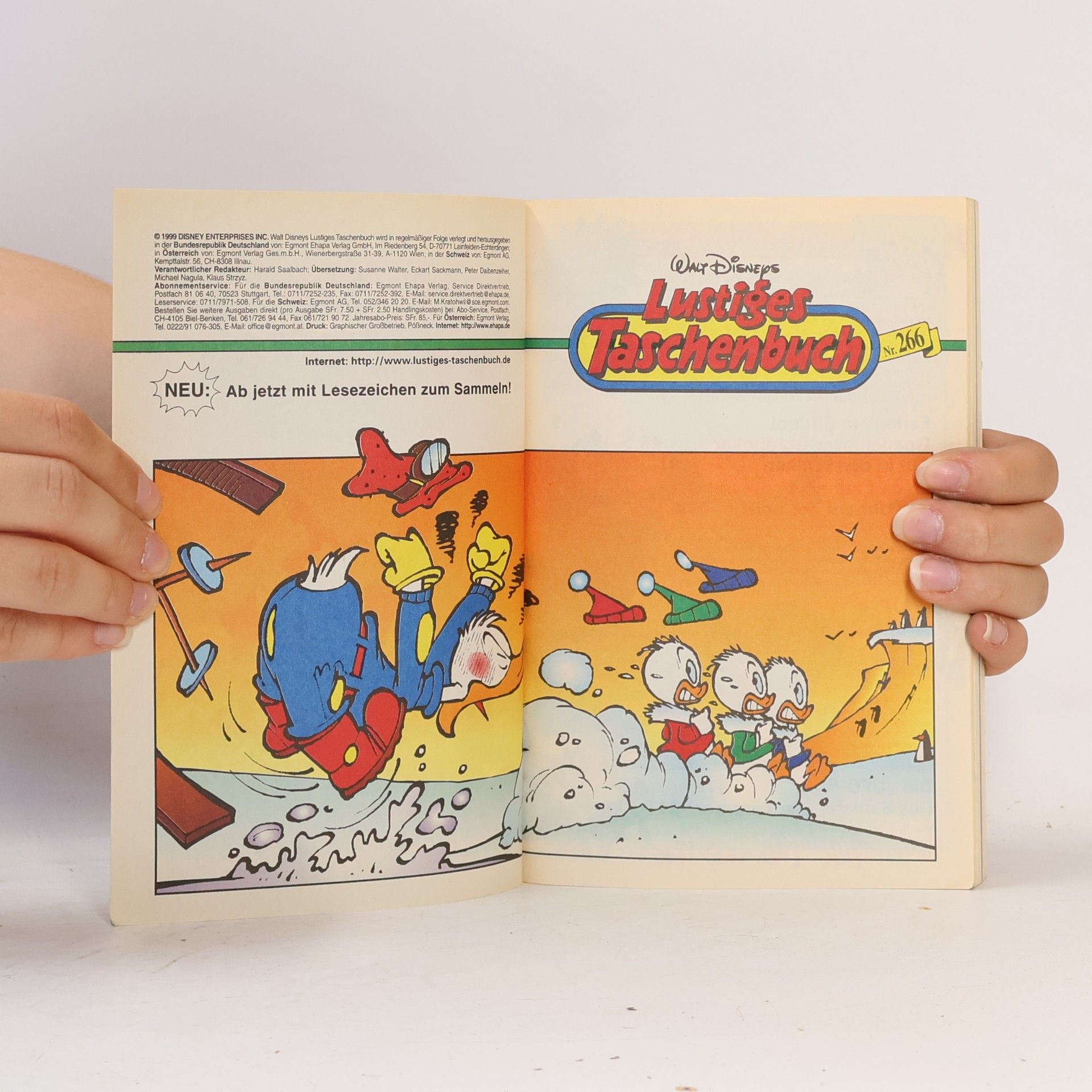 Walt Disney Lustiges Taschenbuch 266. Ferien am Südpol