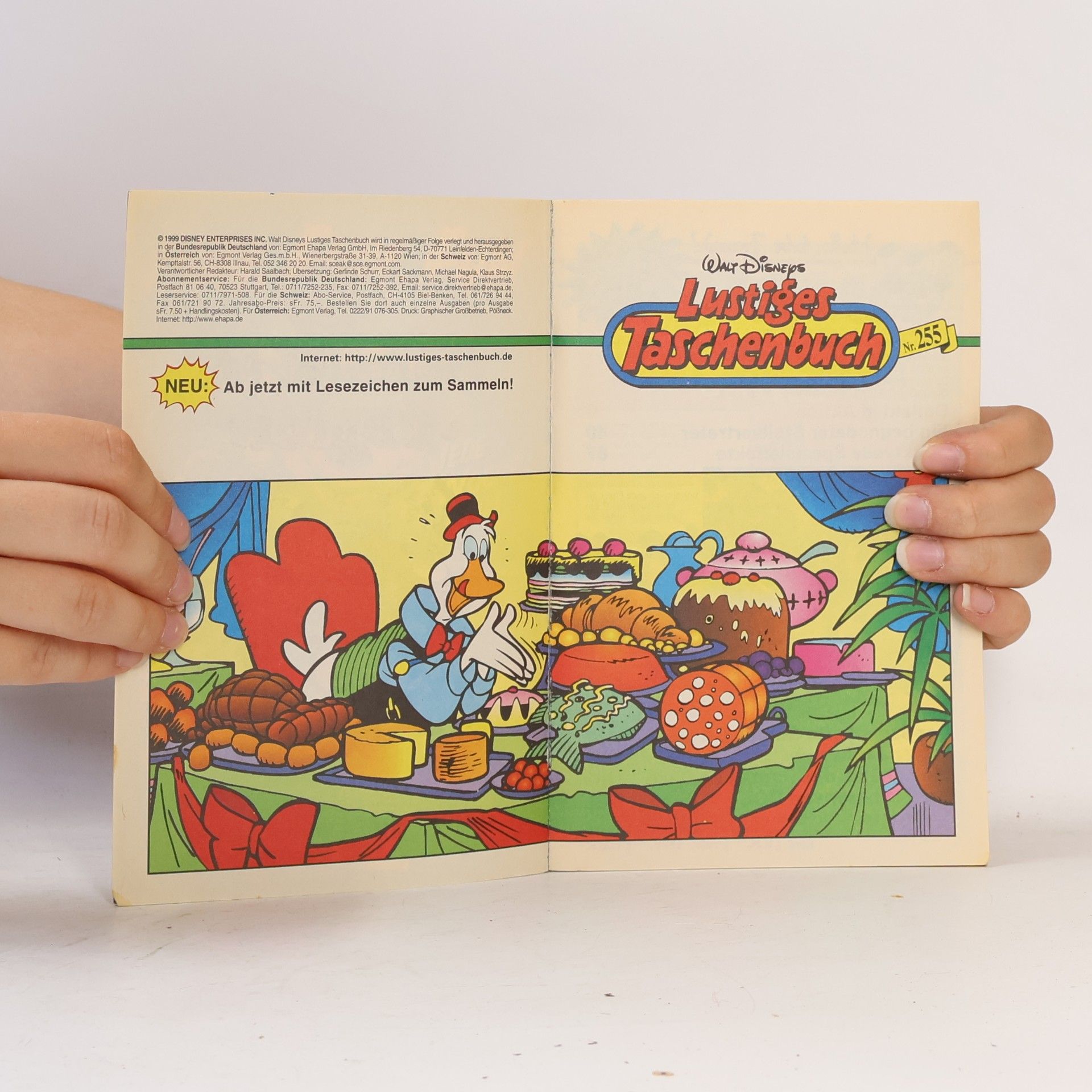 Walt Disney Lustiges Taschenbuch 255. Donald in Aktion
