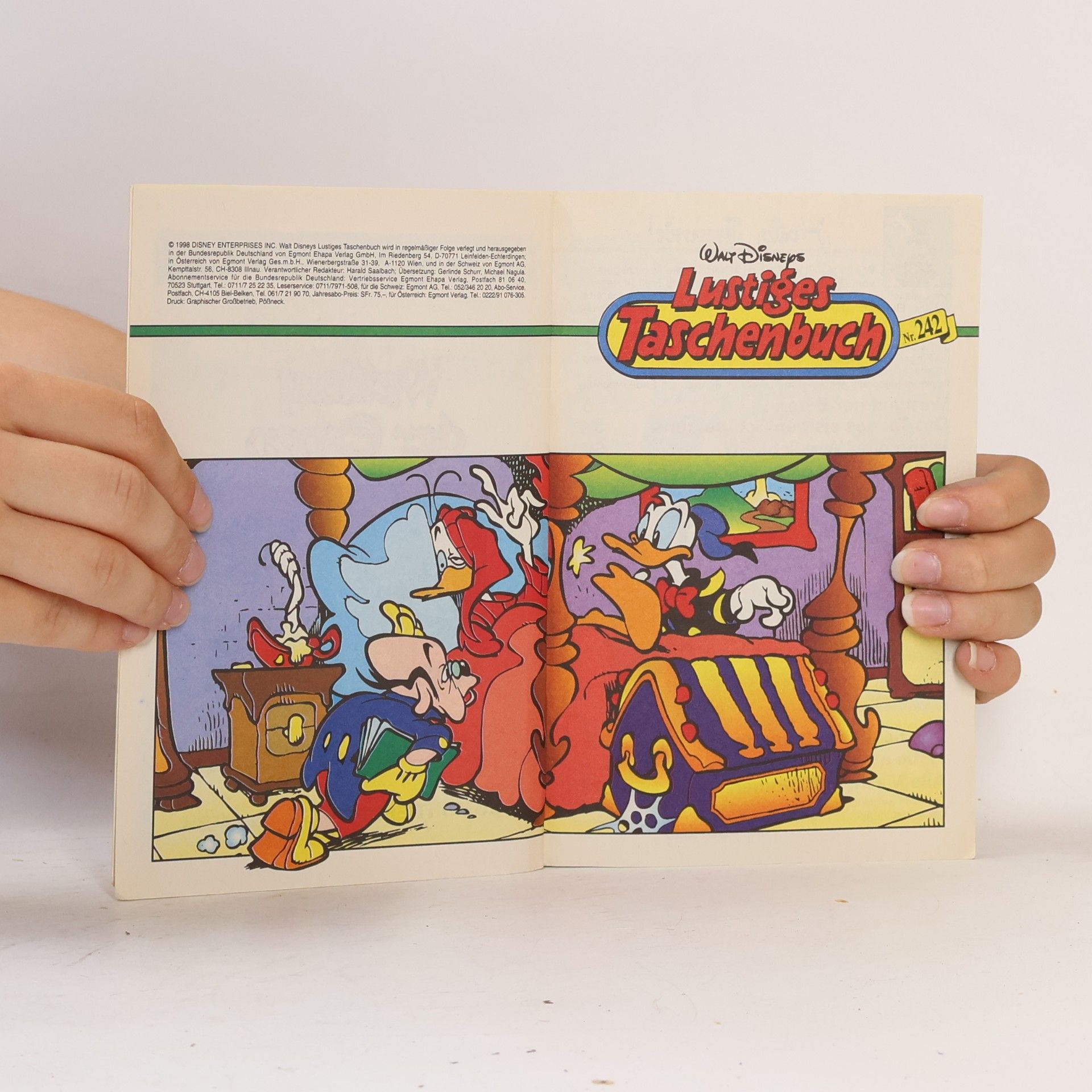 Walt Disney Lustiges Taschenbuch 242. Wettlauf der Erben
