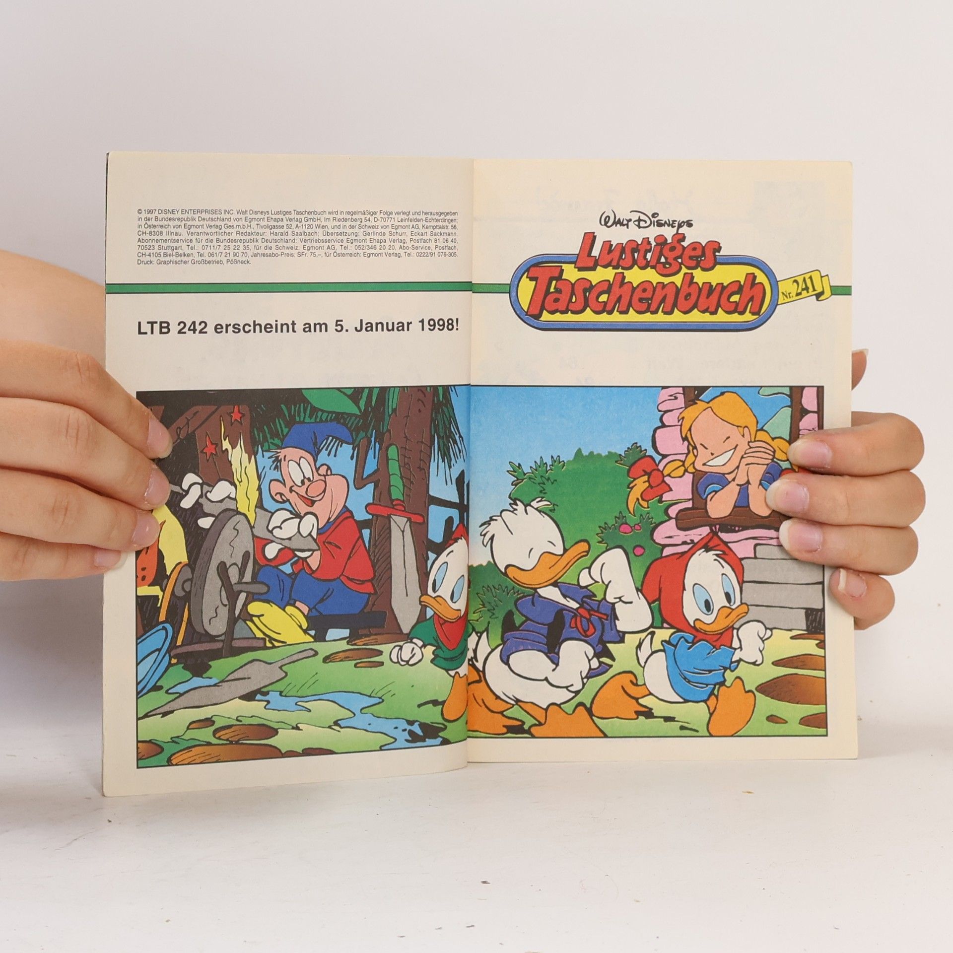 Walt Disney Lustiges Taschenbuch 241. Achtung Aufnahme!