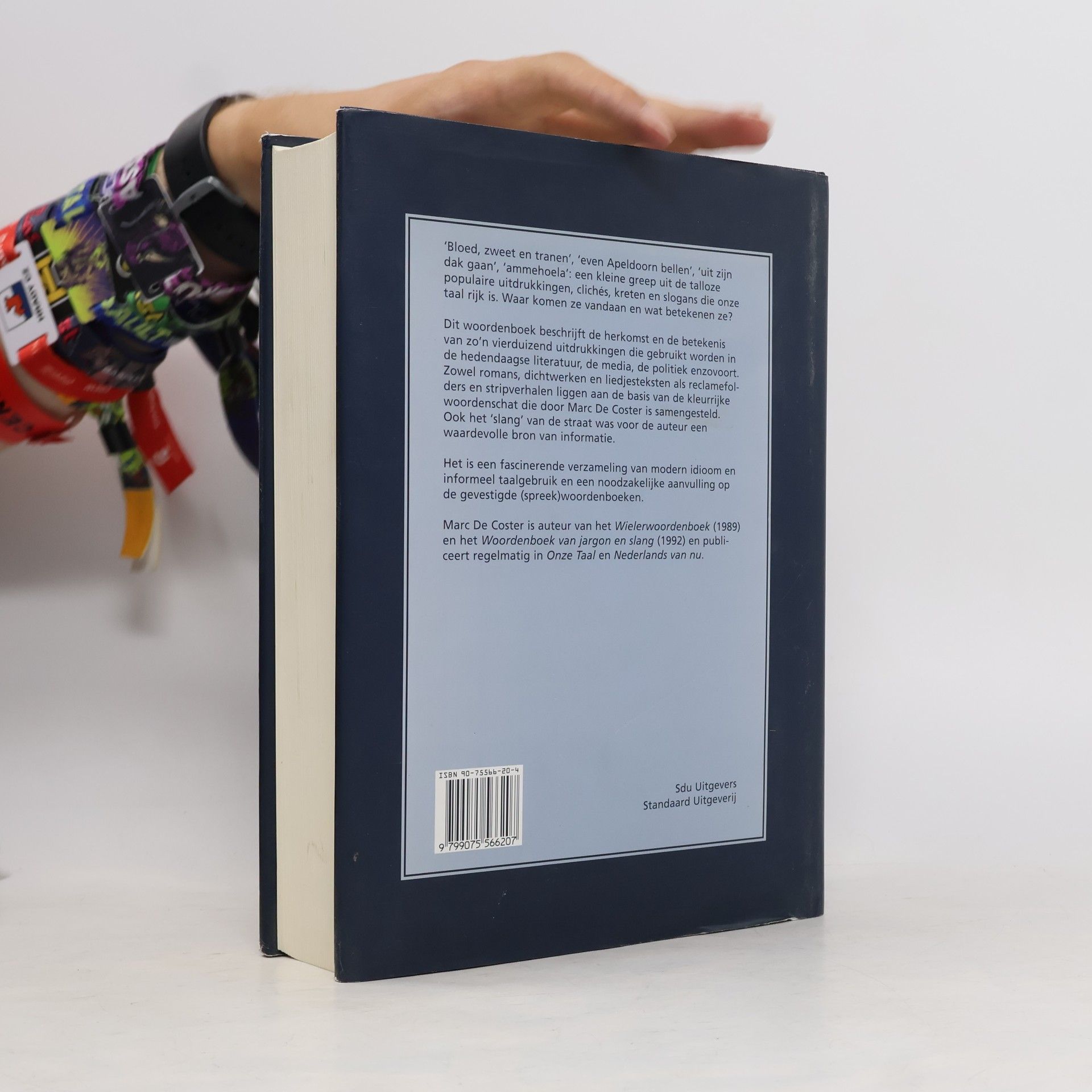 Marc de Coster Woordenboek van populaire uitdrukkingen, clichés, kreten en slogans