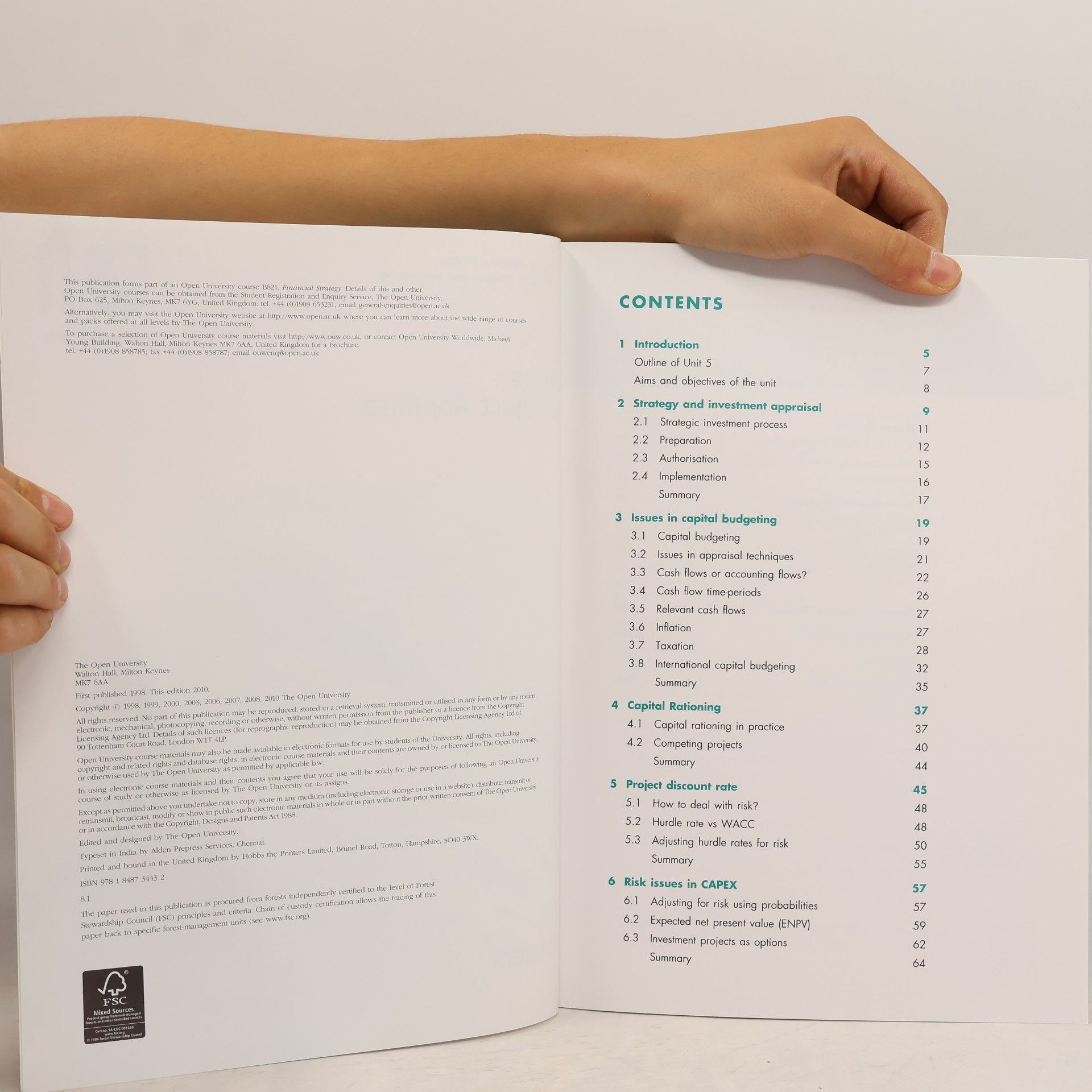 Various authors Project Appraisal Unit 5