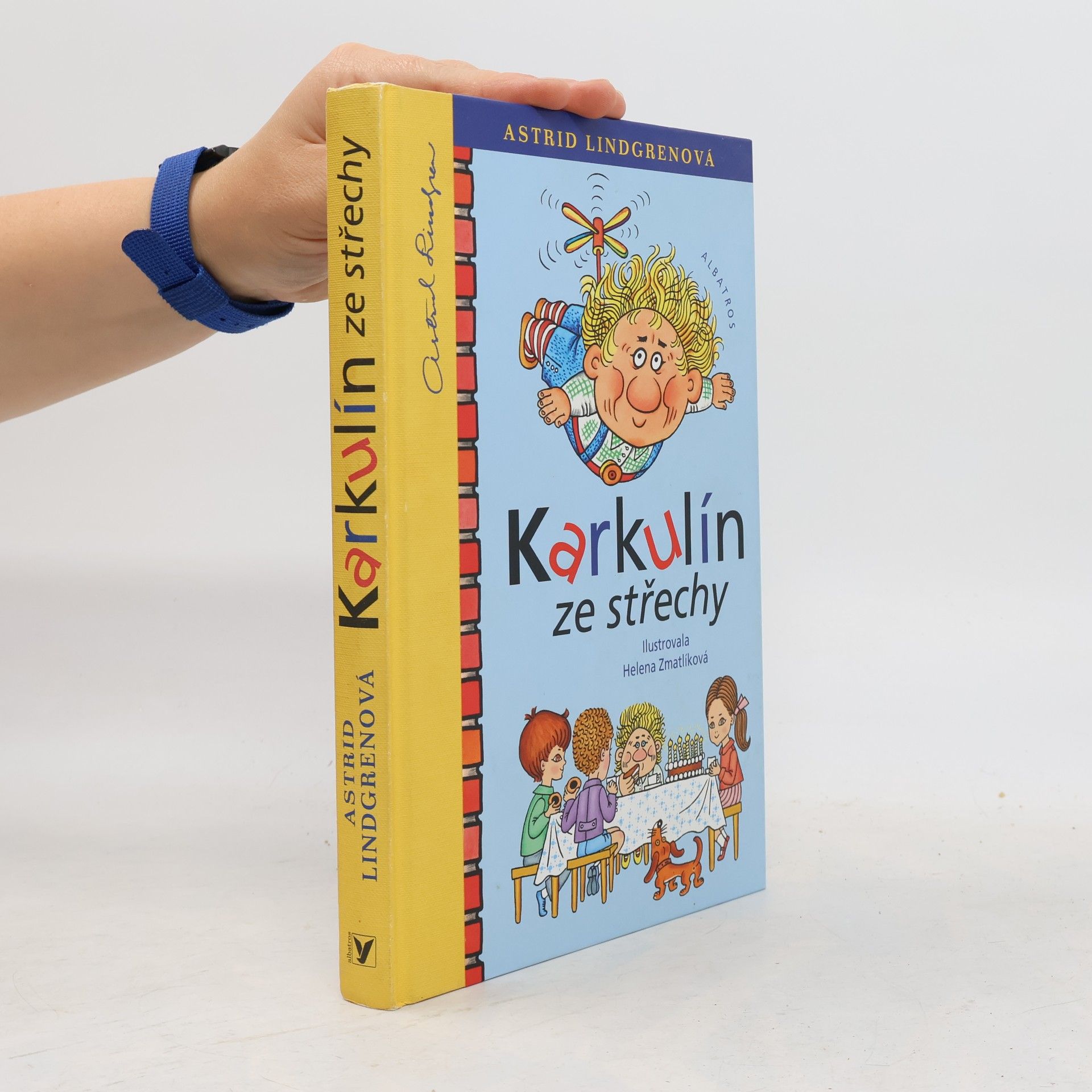Astrid Lindgren Karkulín ze střechy