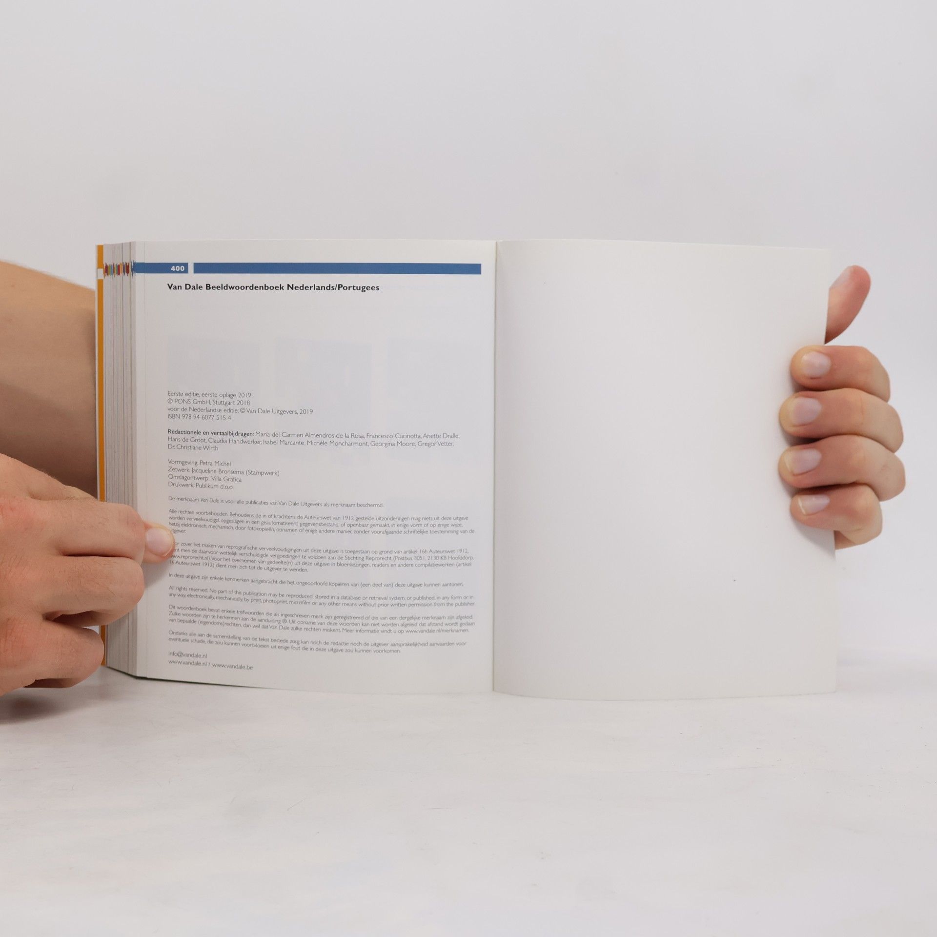 Van Dale beeldwoordenboeken: Van Dale beeldwoordenboek Nederlands-Portugees