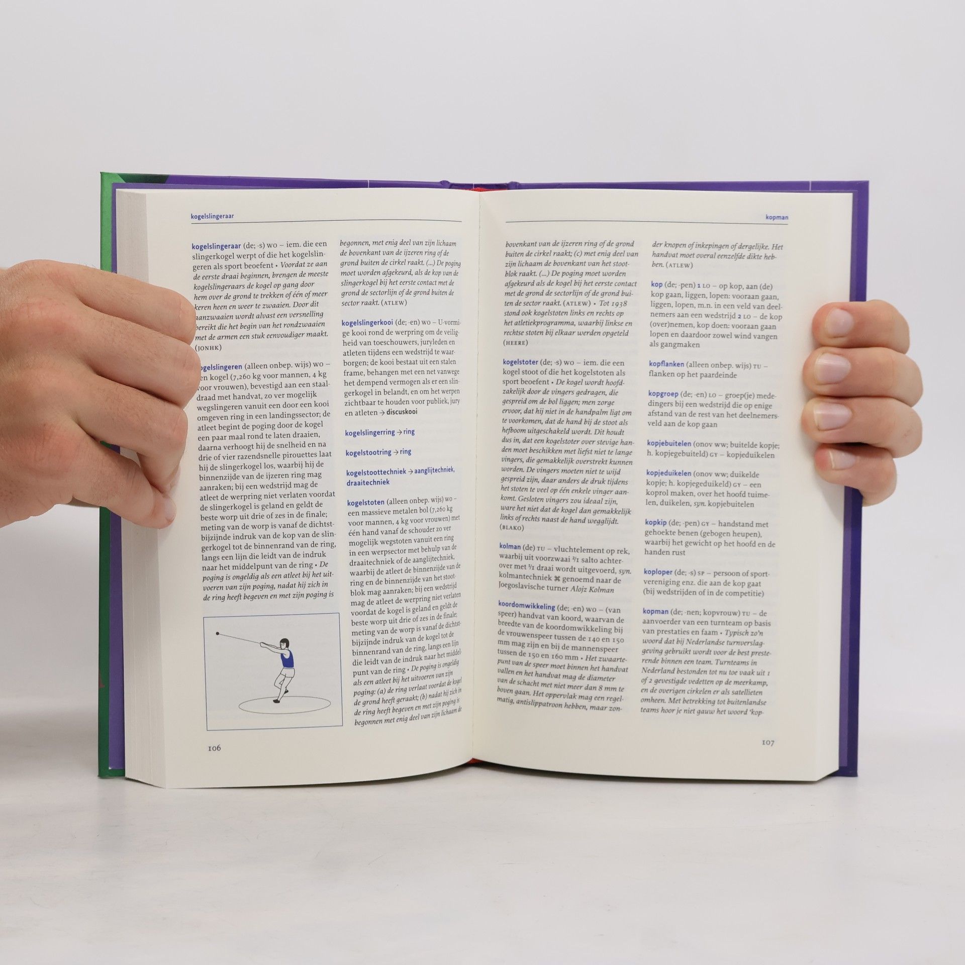Jan Luitzen Van Dale atletiek- en turnwoordenboek