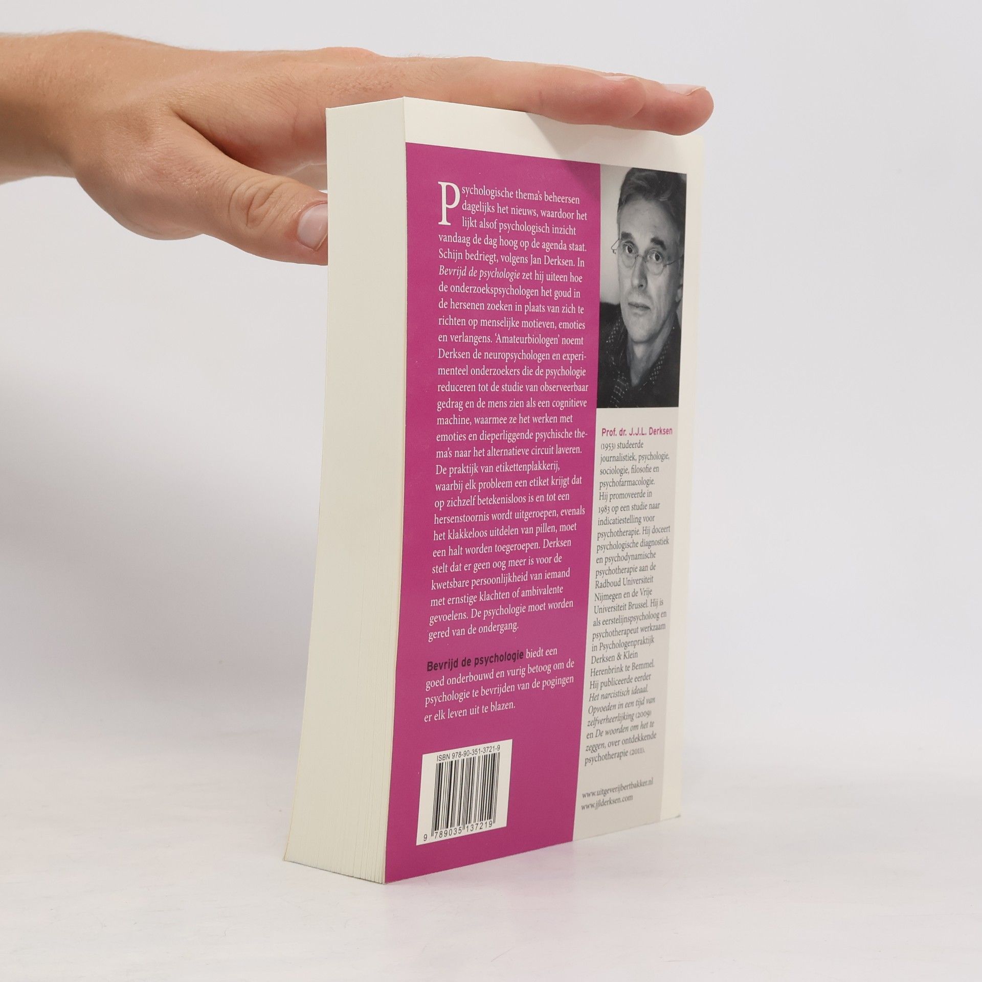 Jan Derksen Bevrijd de psychologie uit de greep van de hersenmythe - druk 2