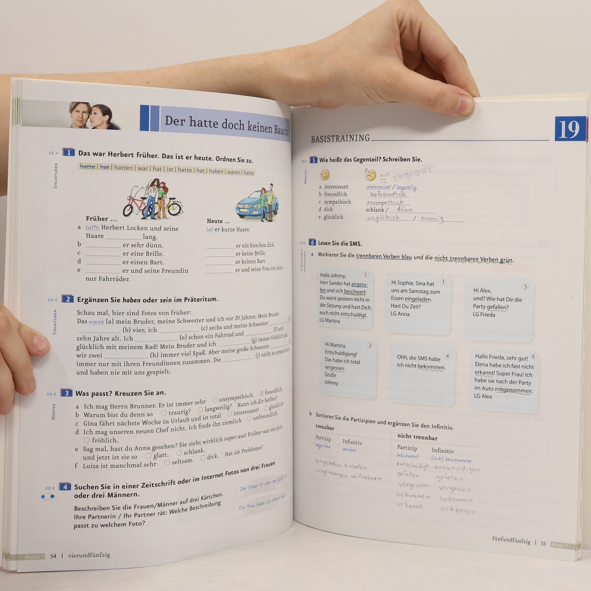 Sabine Glas Peters Menschen : Deutsch als Fremdsprache : Arbeitsbuch. A1.2