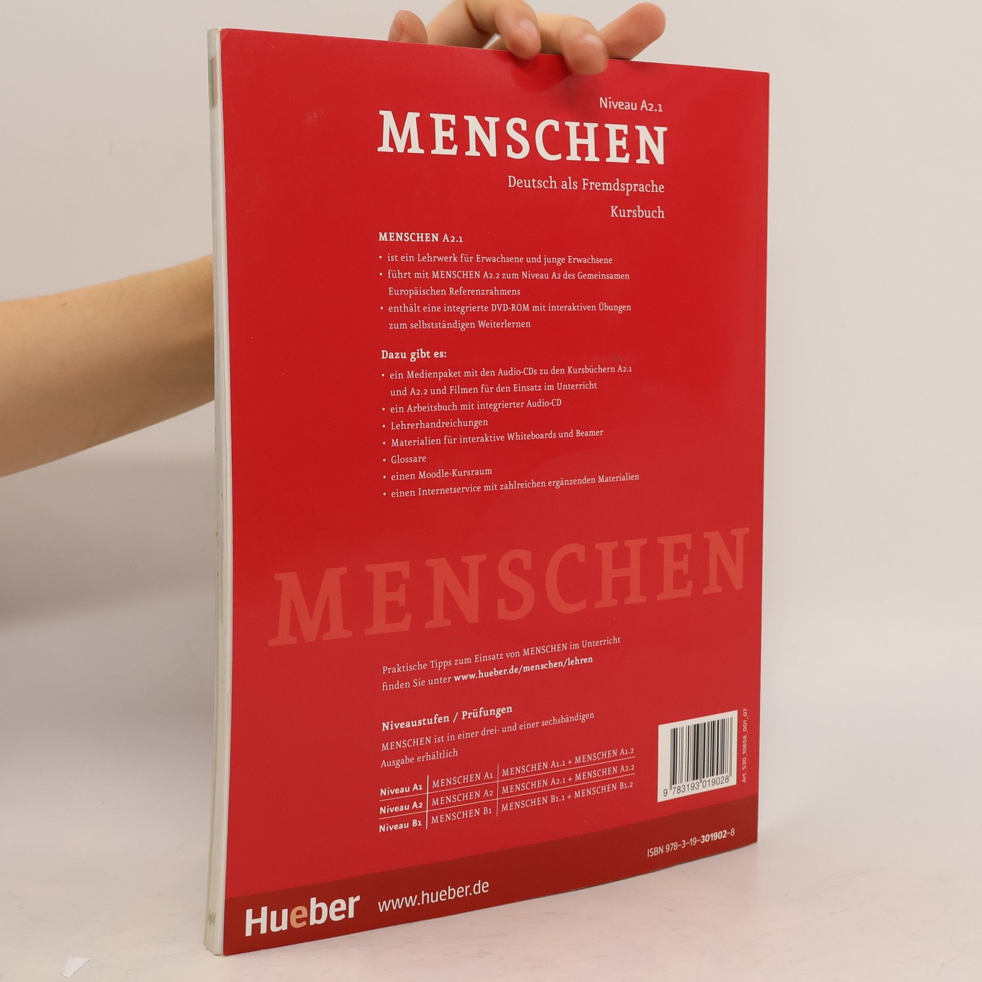 Charlotte Habersack Menschen A2.1 : Deutsch als Fremdsprache. Kursbuch