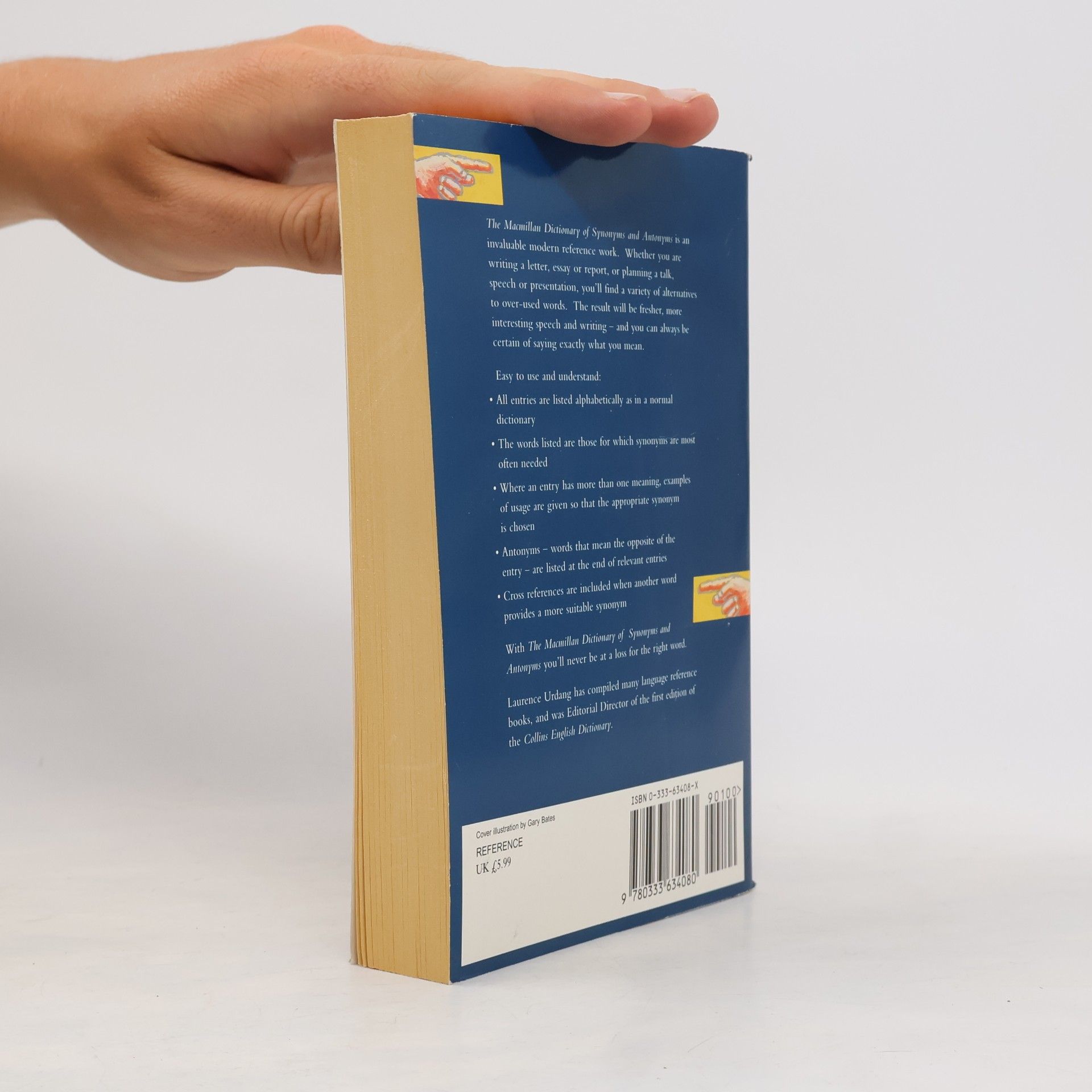 Laurence Urdang The Macmillan dictionary of synonyms & antonyms