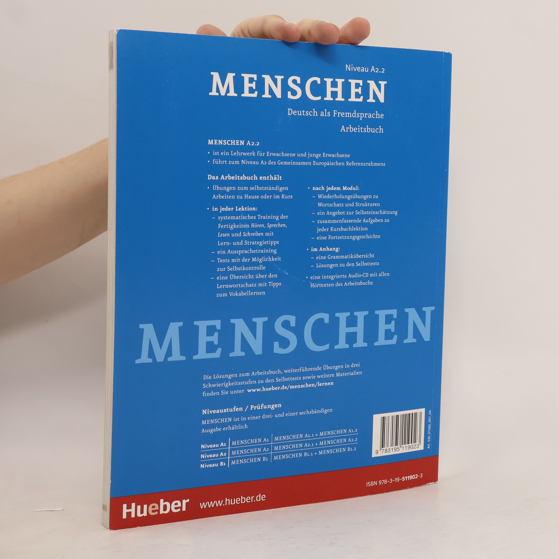 Anna Breitsameter Menschen A2.2 : Arbeitsbuch
