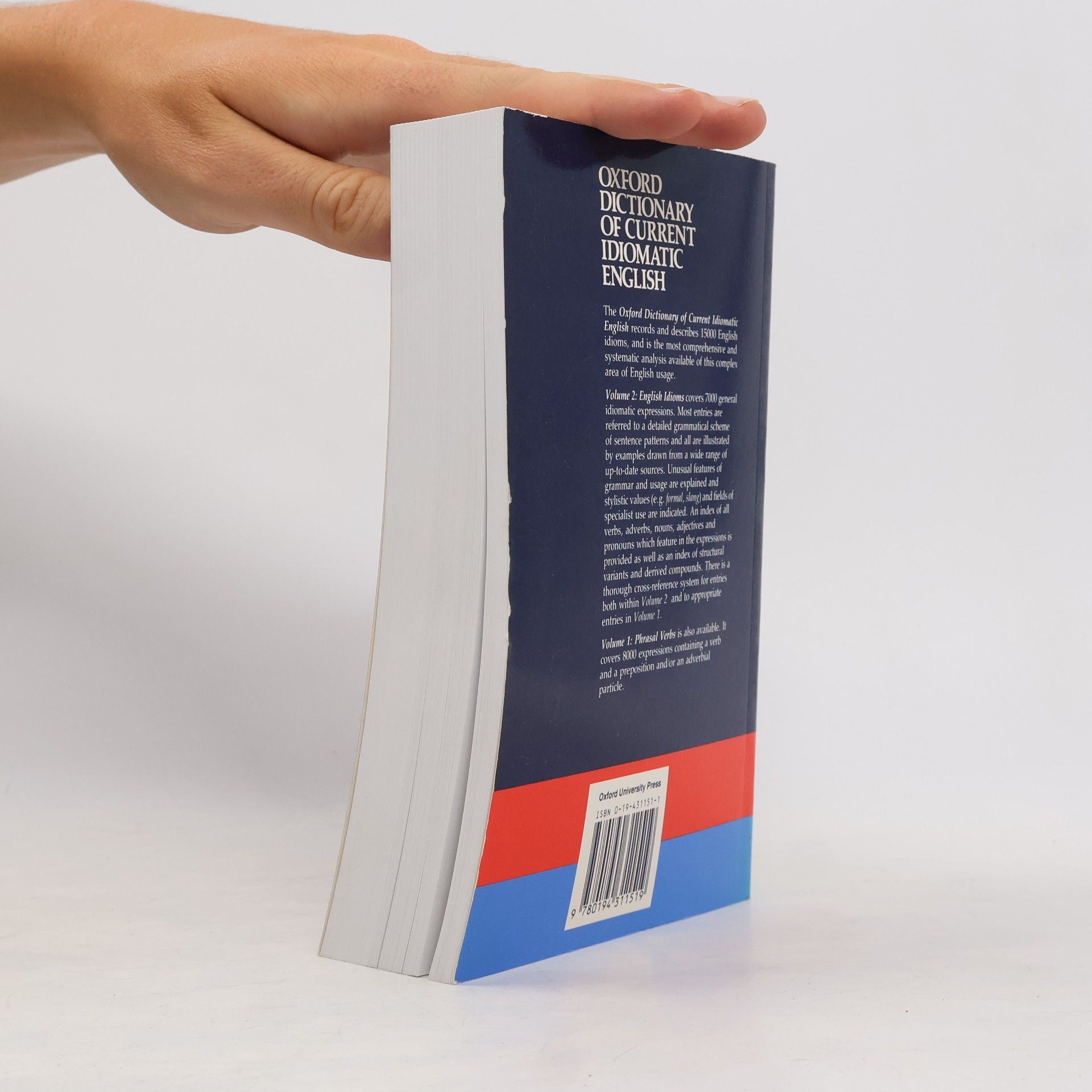 Anthony Paul Cowie Oxford Dictionary of Current Idiomatic English 2