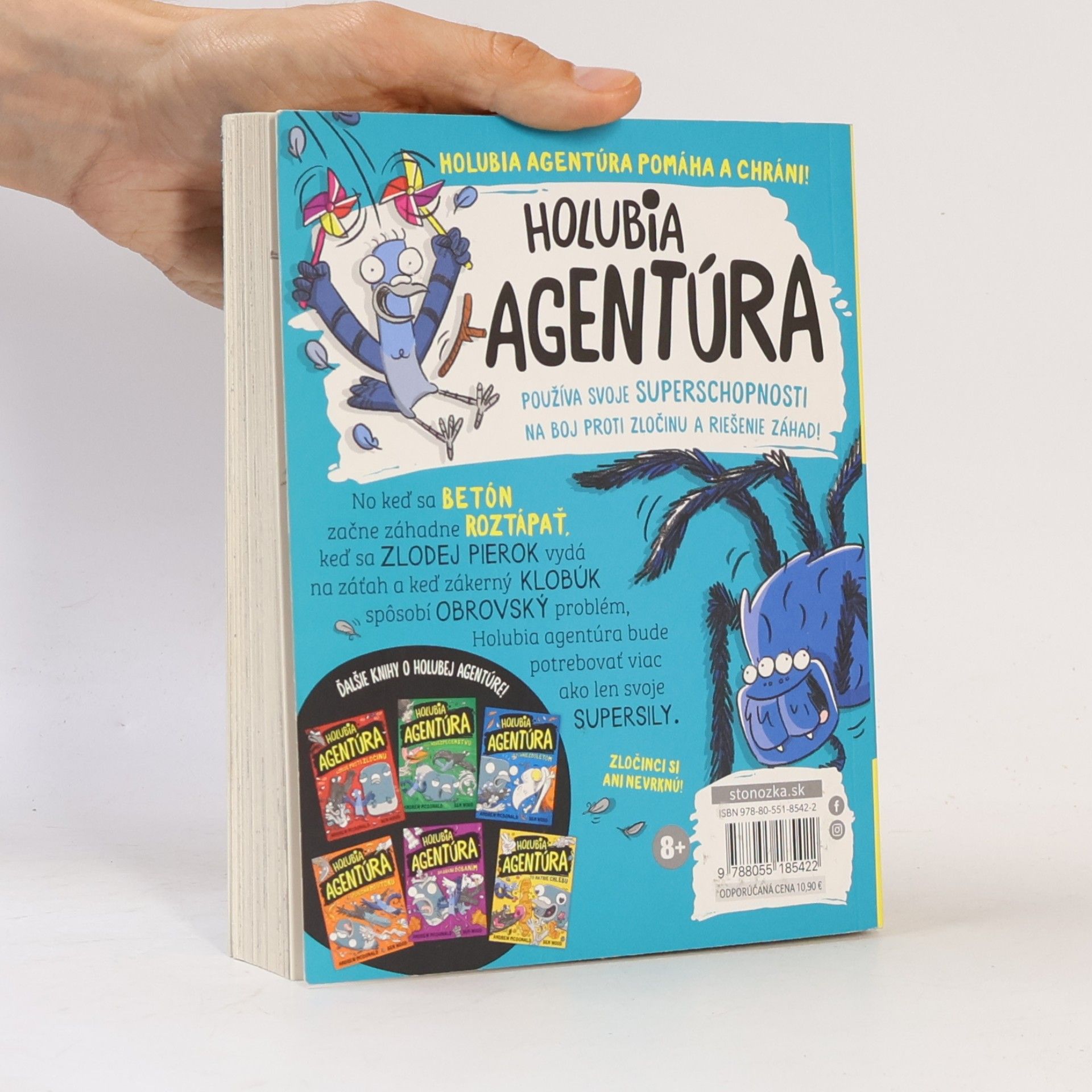 Andrew McDonald Holubia agentúra 7. Napína pierka