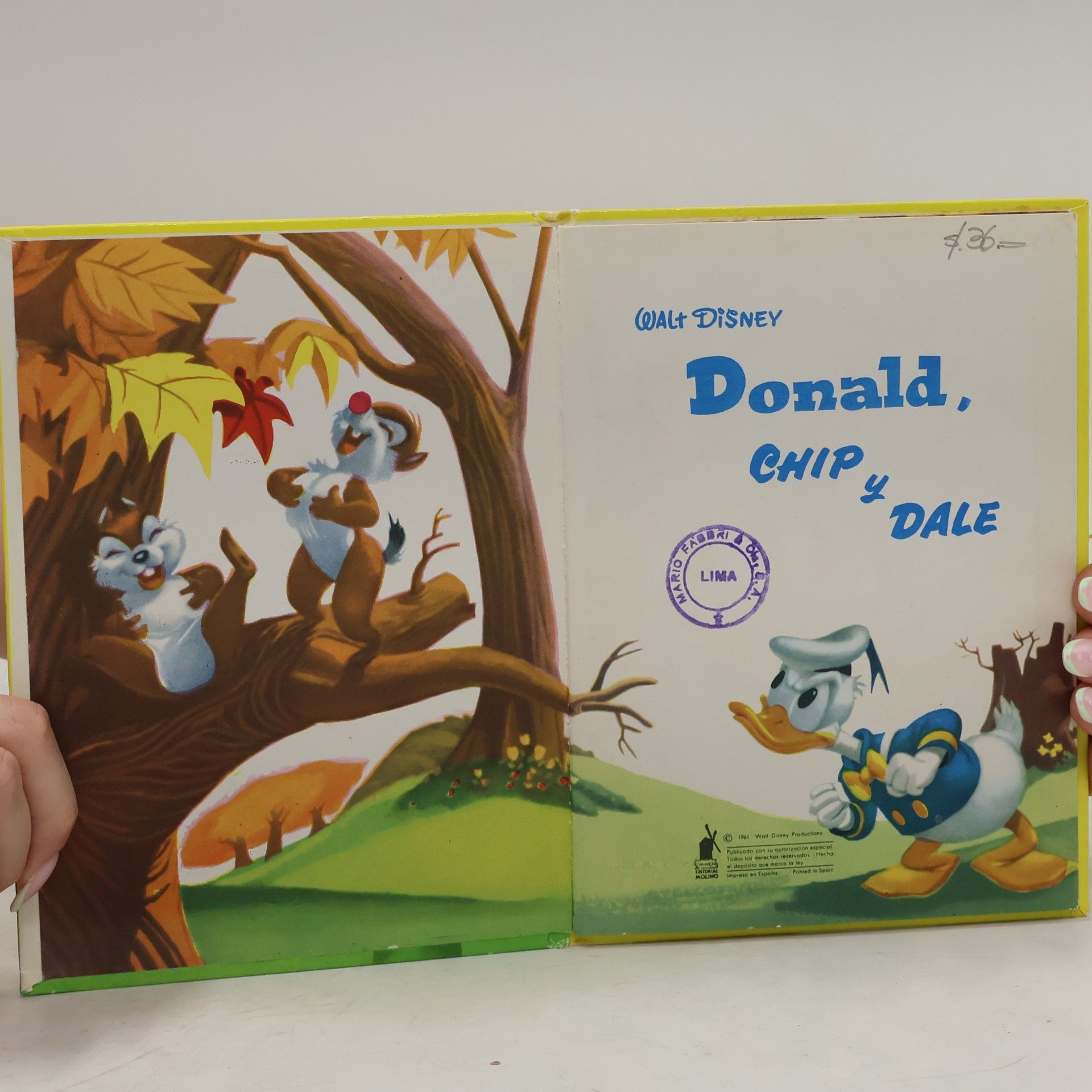Kolektiv autorů Donald y Chip y dale
