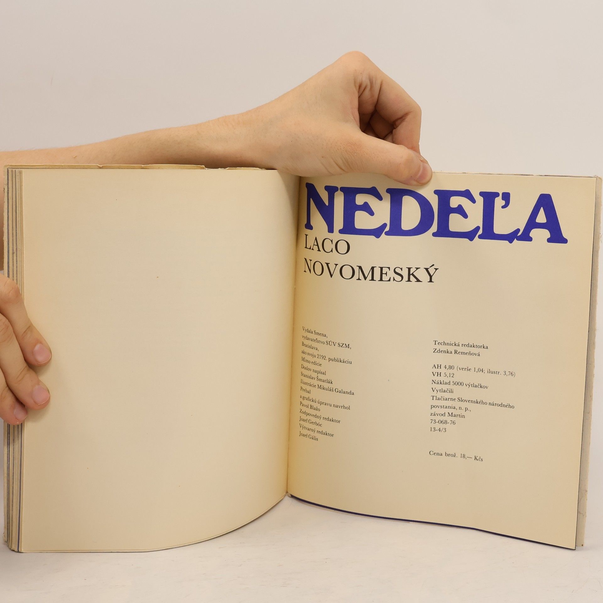 Ladislav Novomeský Nedeľa