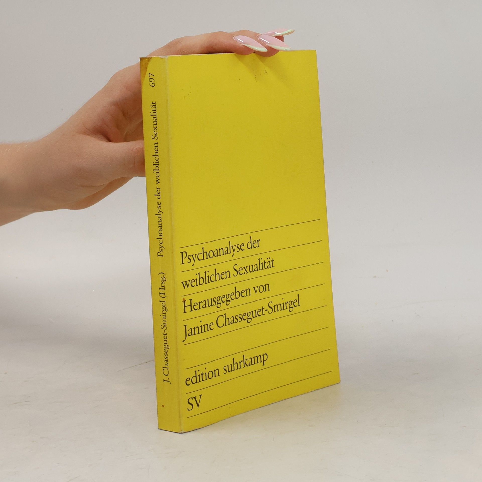 Janine Chasseguet-Smirgel Psychoanalyse der weiblichen Sexualität
