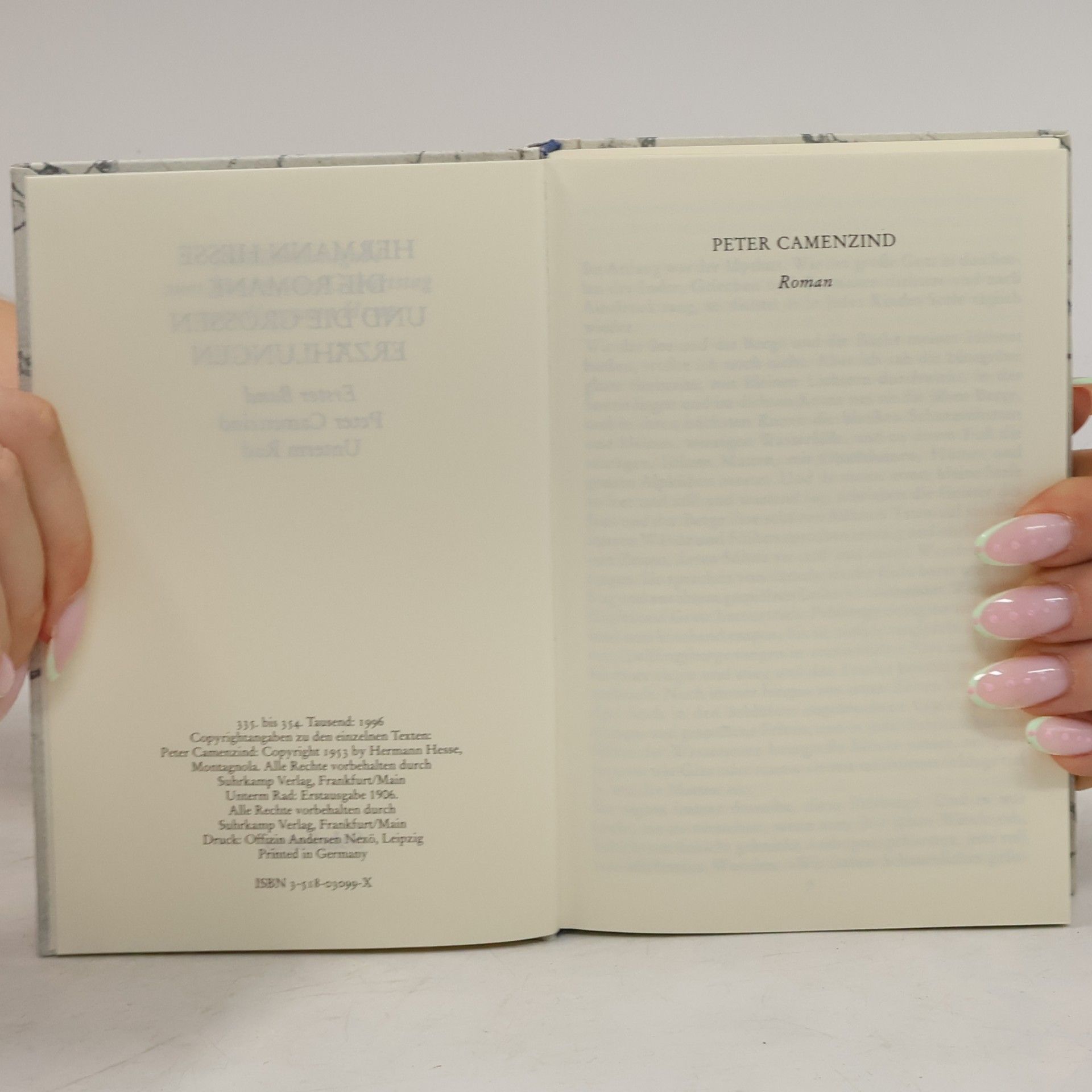 Hermann Hesse Camenzind Unterm Rad