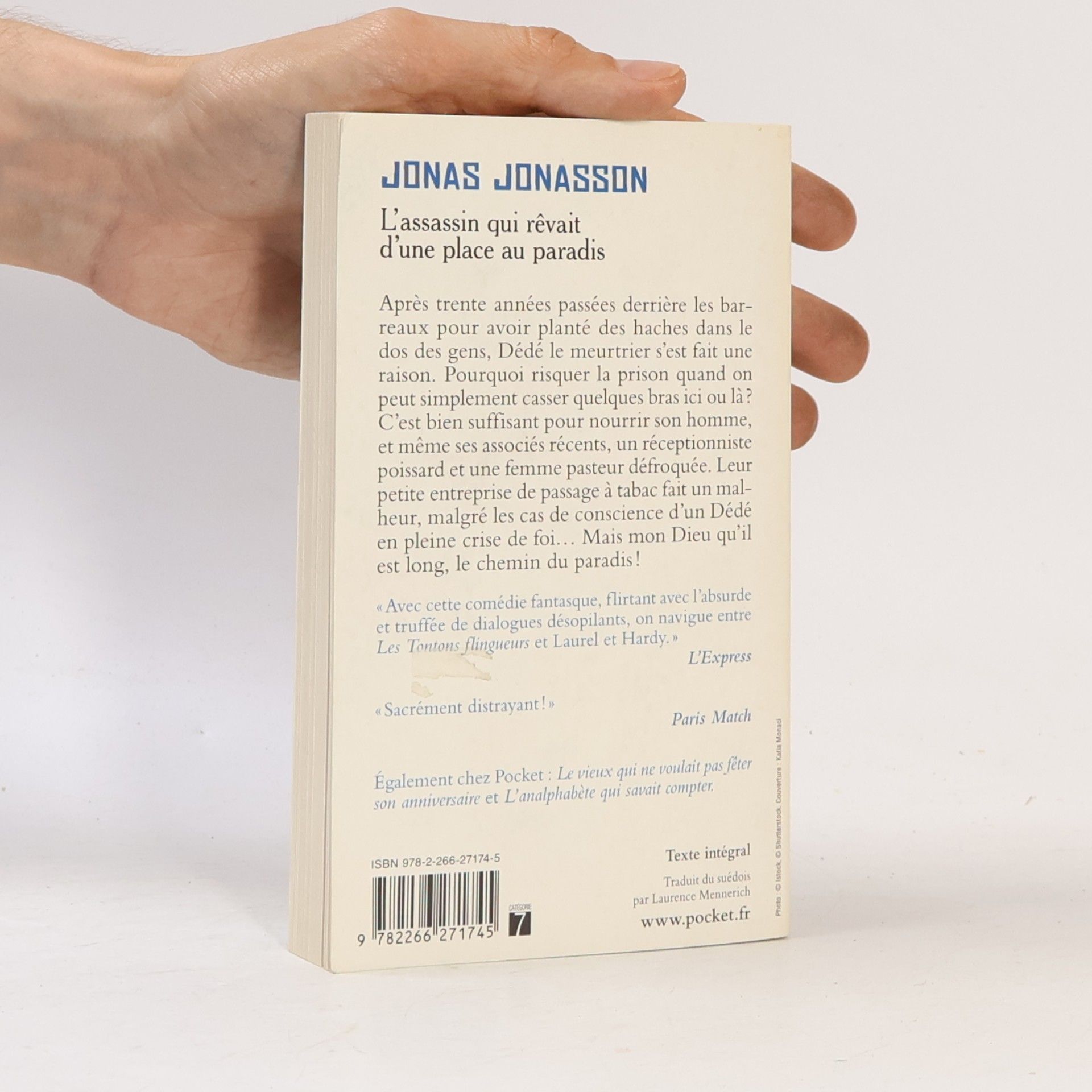 Jonas Jonasson L'assassin qui rêvait d'une place au paradis
