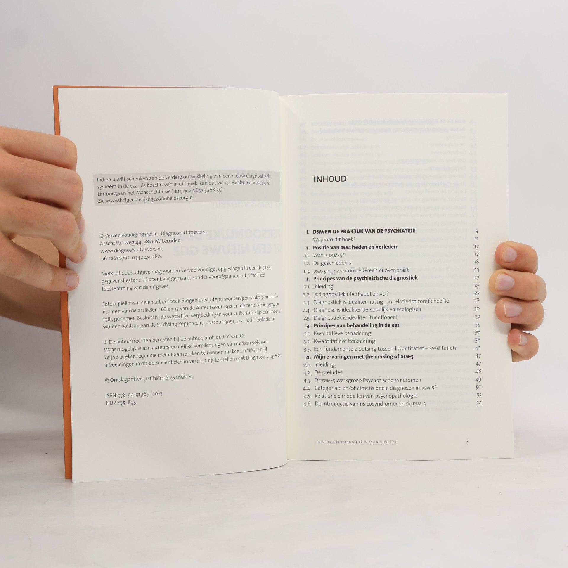 Jim van Os Persoonlijke diagnostiek in een nieuwe GGZ: de DSM-5 voorbij!