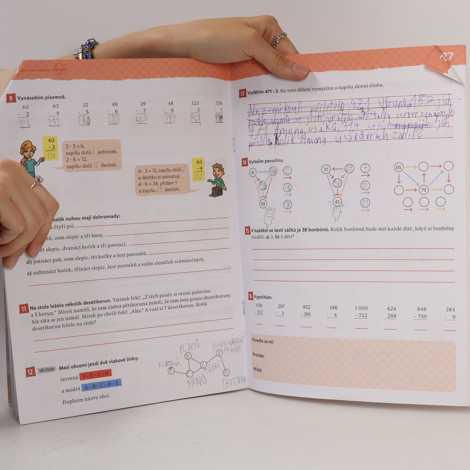 Eva Bomerová Matematika : pro 4. ročník základní školy. 1. díl