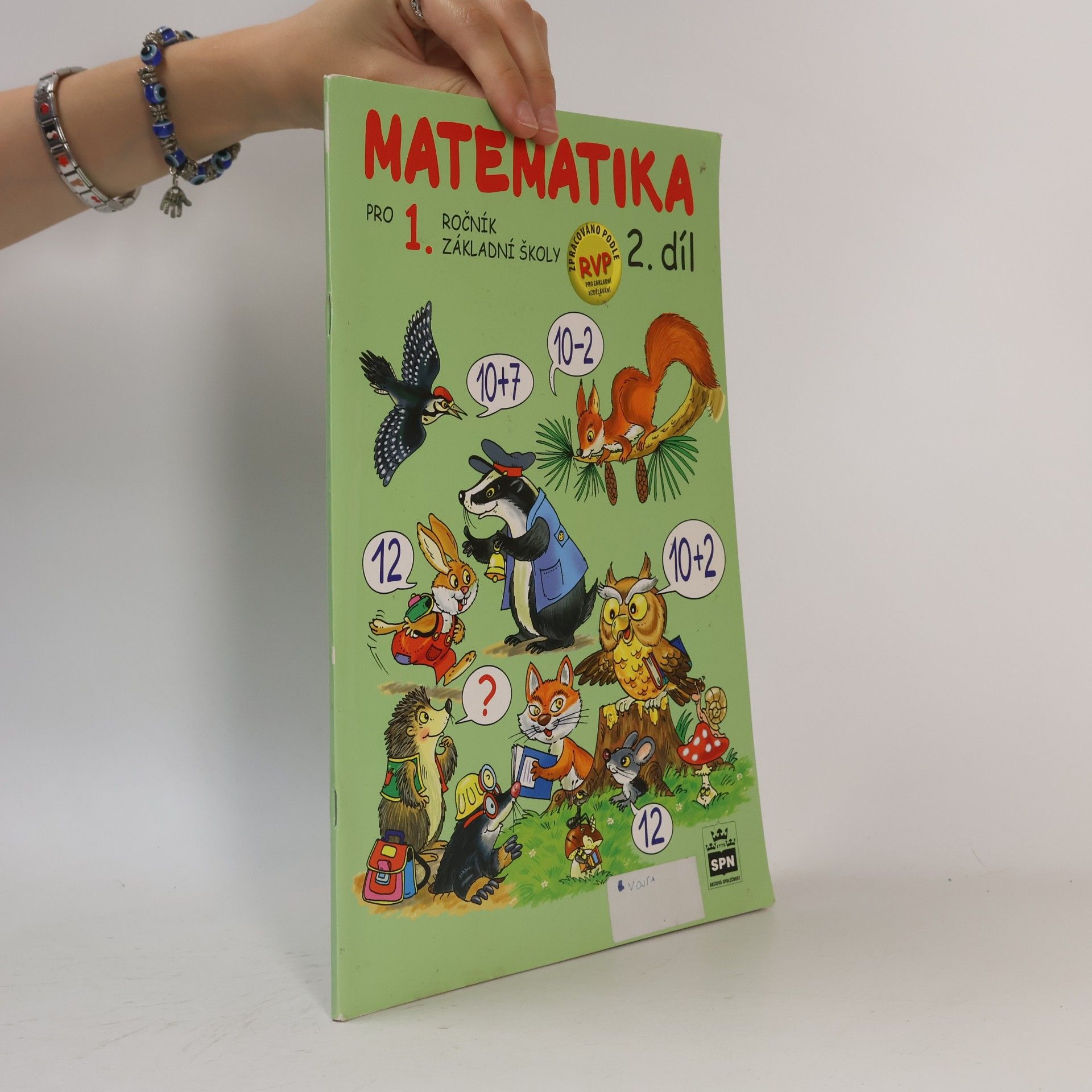 Antonín Šplíchal Matematika pro 1. ročník základní školy. 2. díl