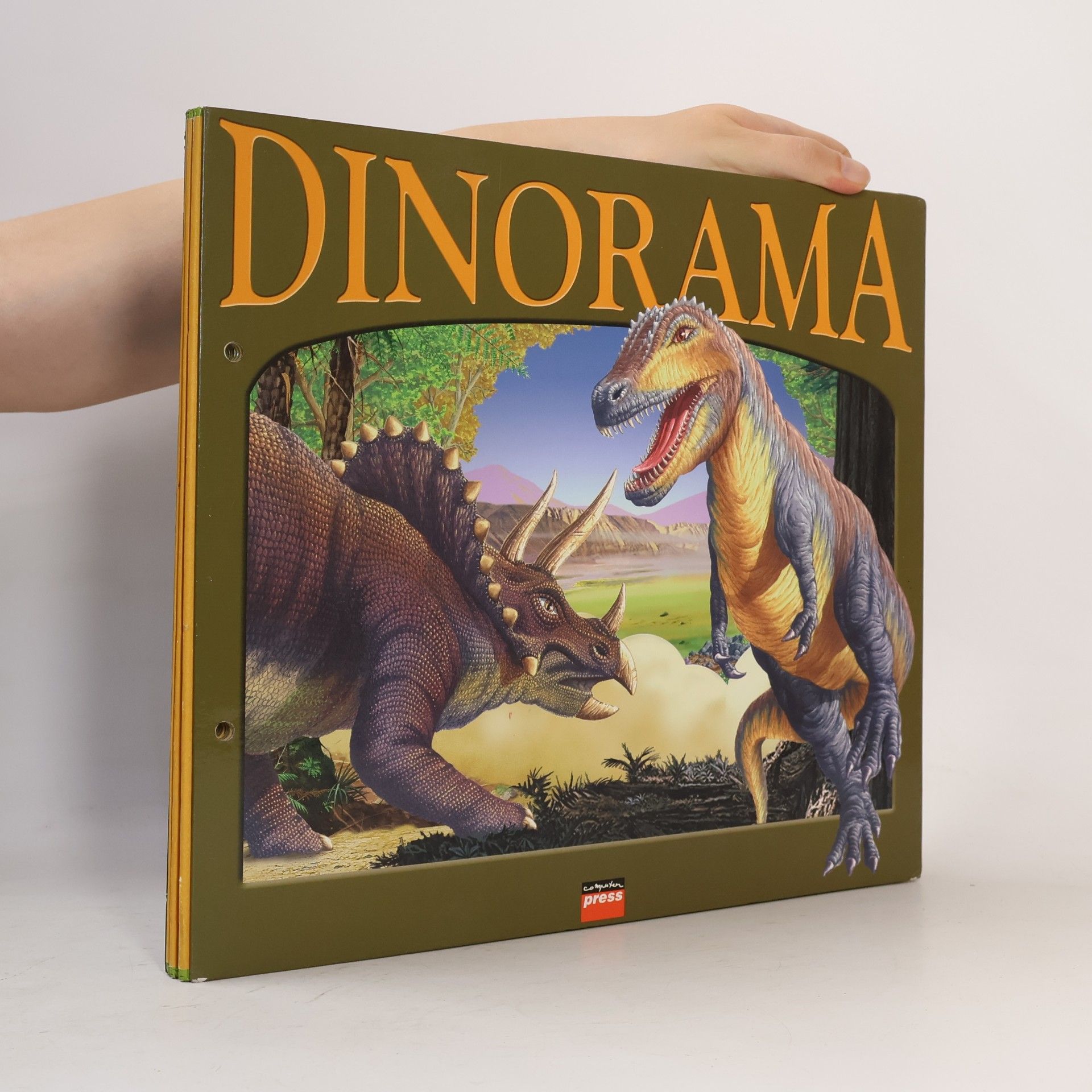 Mike Taylor Dinorama (pop-up leporelo)
