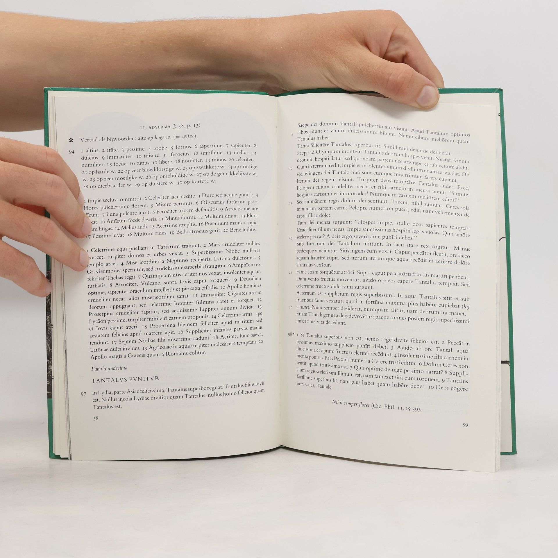 J. Ysebaert Fabulae: Latijns oefenboek
