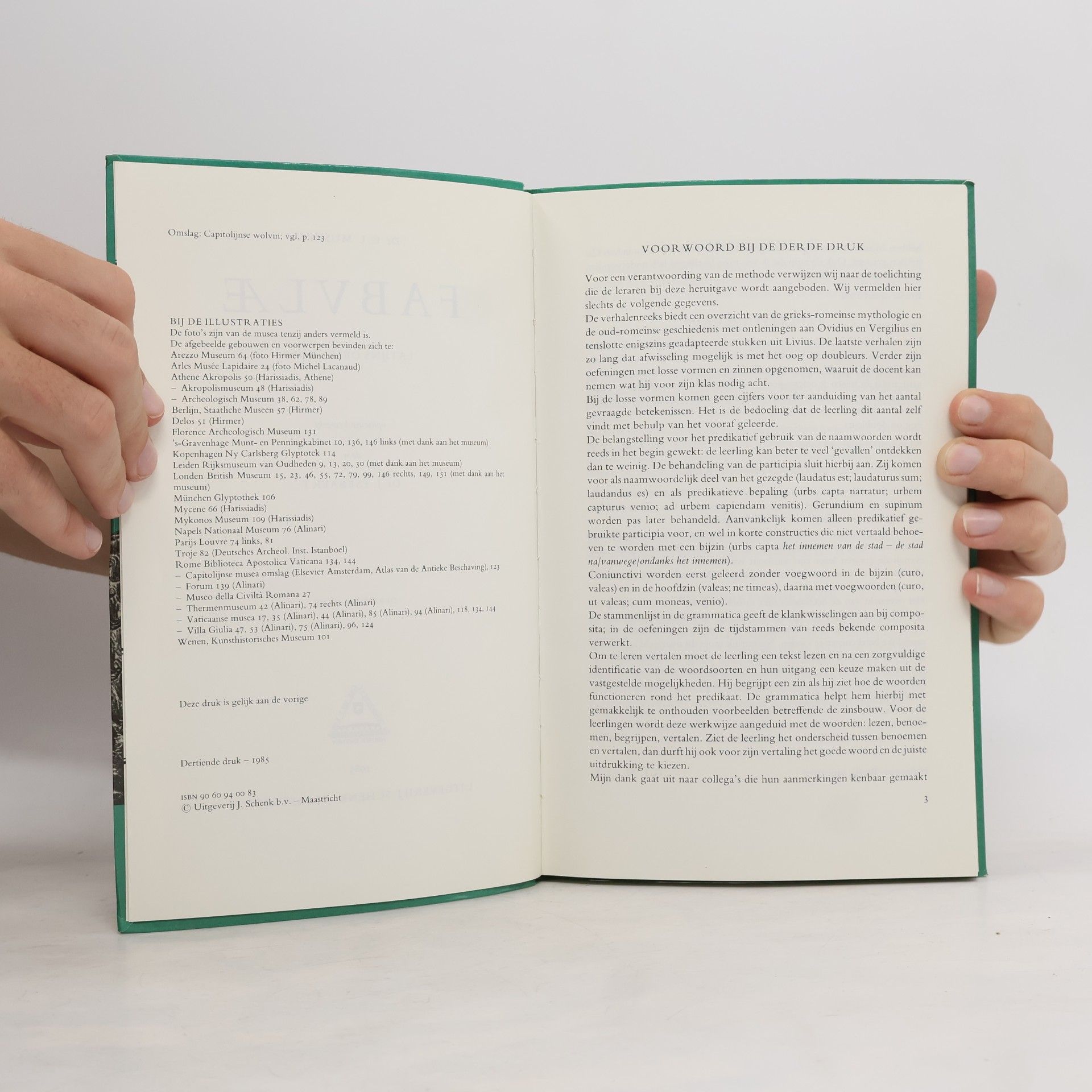 J. Ysebaert Fabulae: Latijns oefenboek
